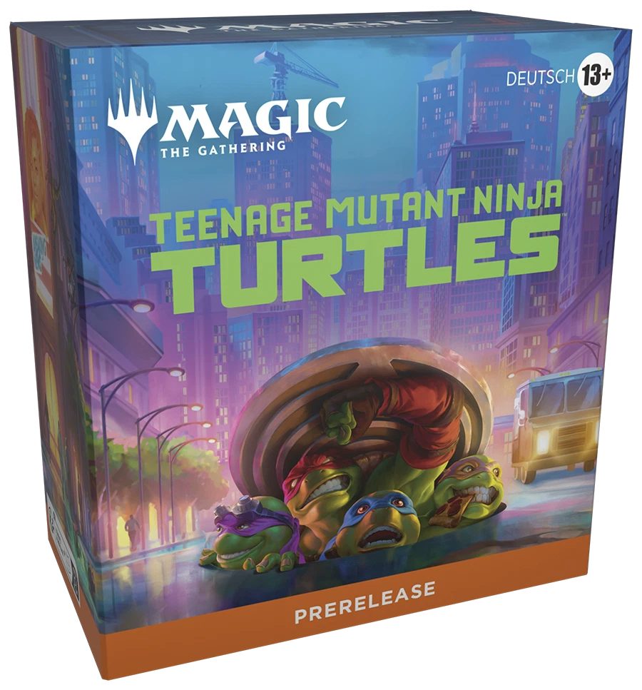 Wizards of the Coast Sammelkarte MtG TMNT Prerelease Pack (DE) – 6 Play-Booster