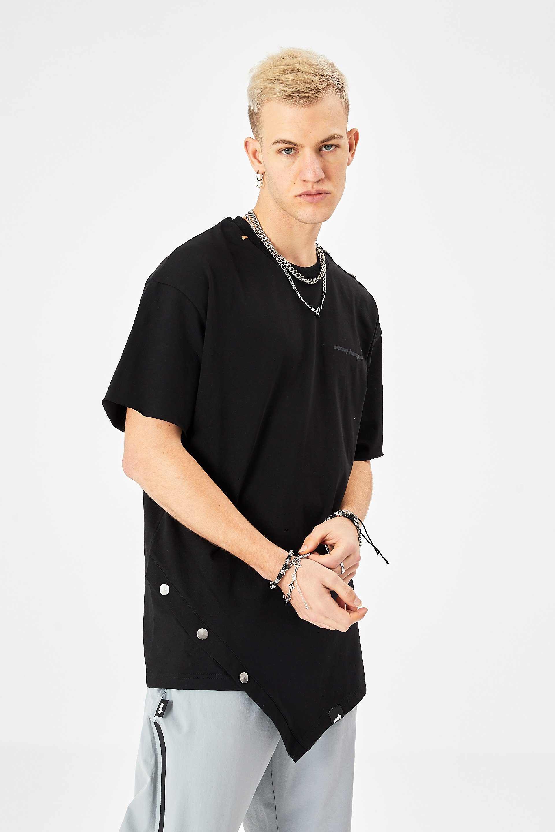 OSSY HOMER T-Shirt T-Shirt Oversize Fit mit 320gsm Baumwolle