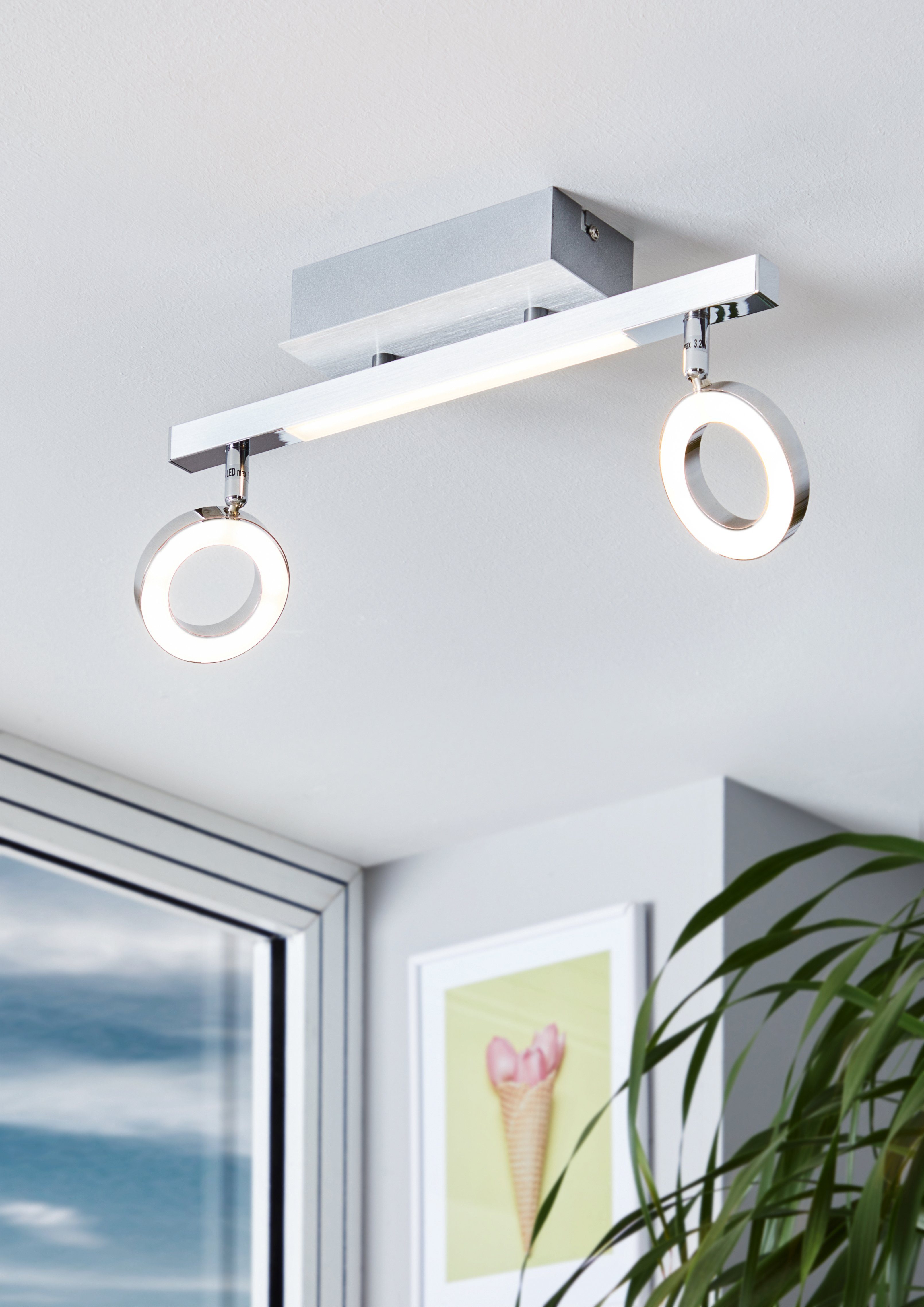 EGLO LED Deckenspots CARDILLIO 1 Deckenlampe, günstig online kaufen