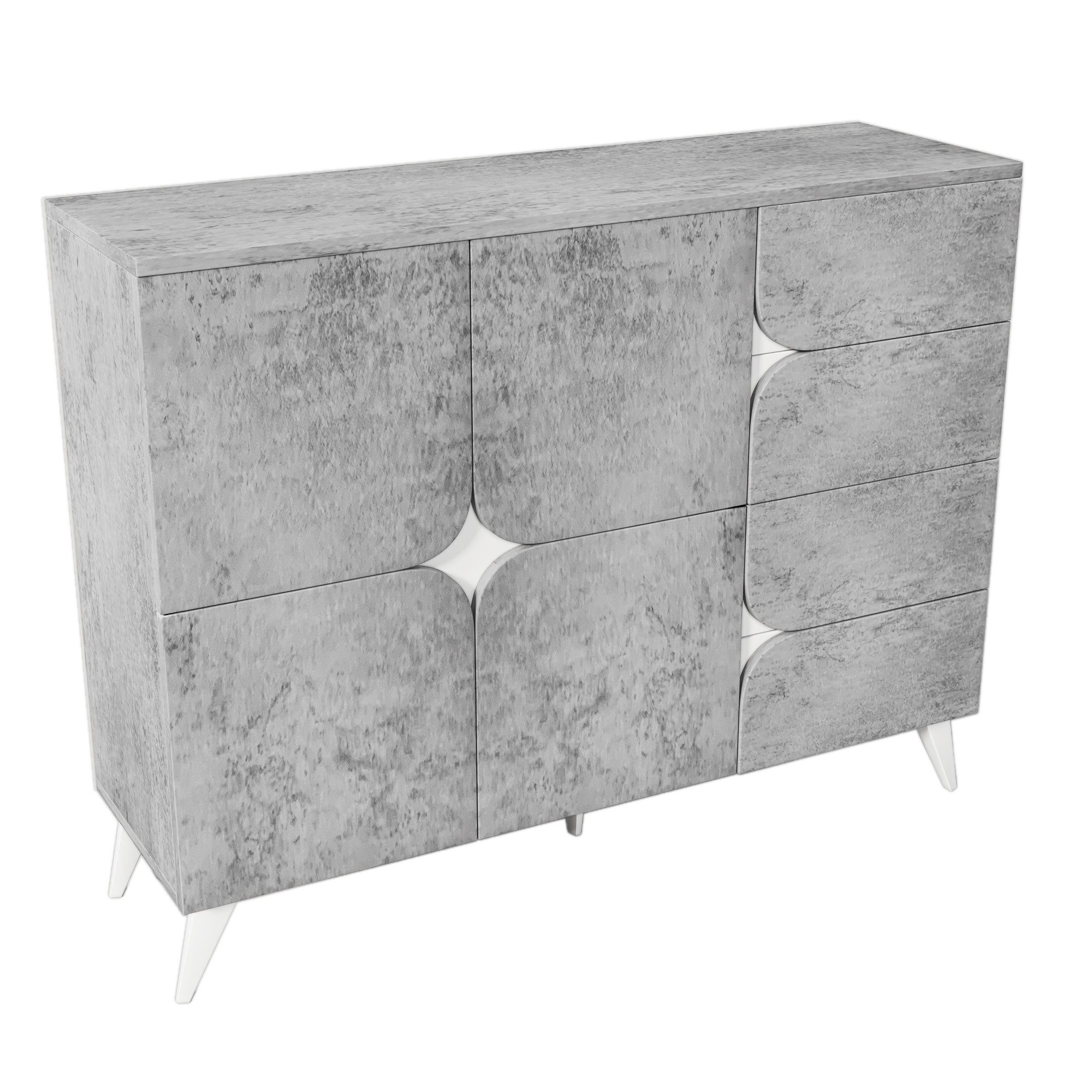 HAUSS SPOLE Sideboard mit Schubladen, Kommode günstig online kaufen