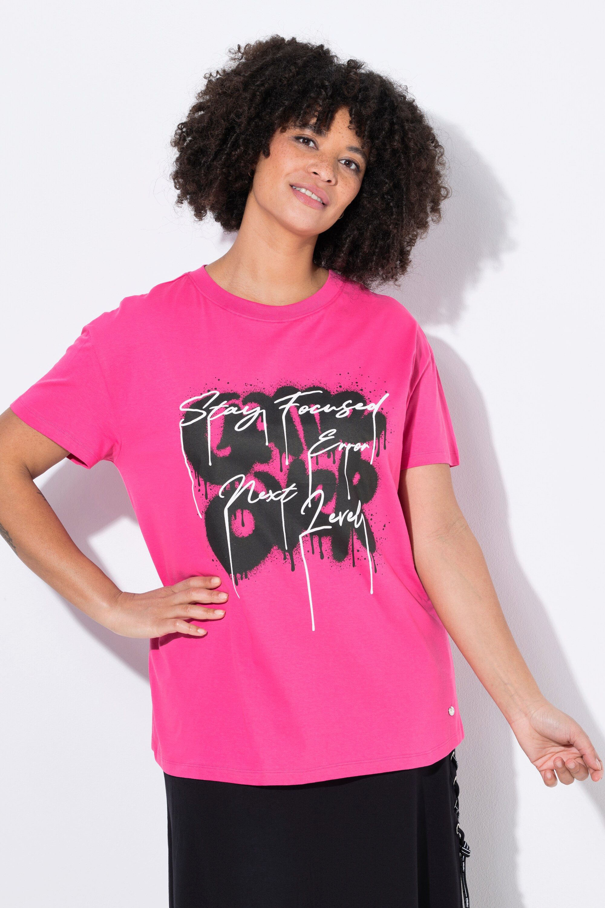 Angel of Style T-Shirt T-Shirt oversized Graffitti-Schriftzug günstig online kaufen