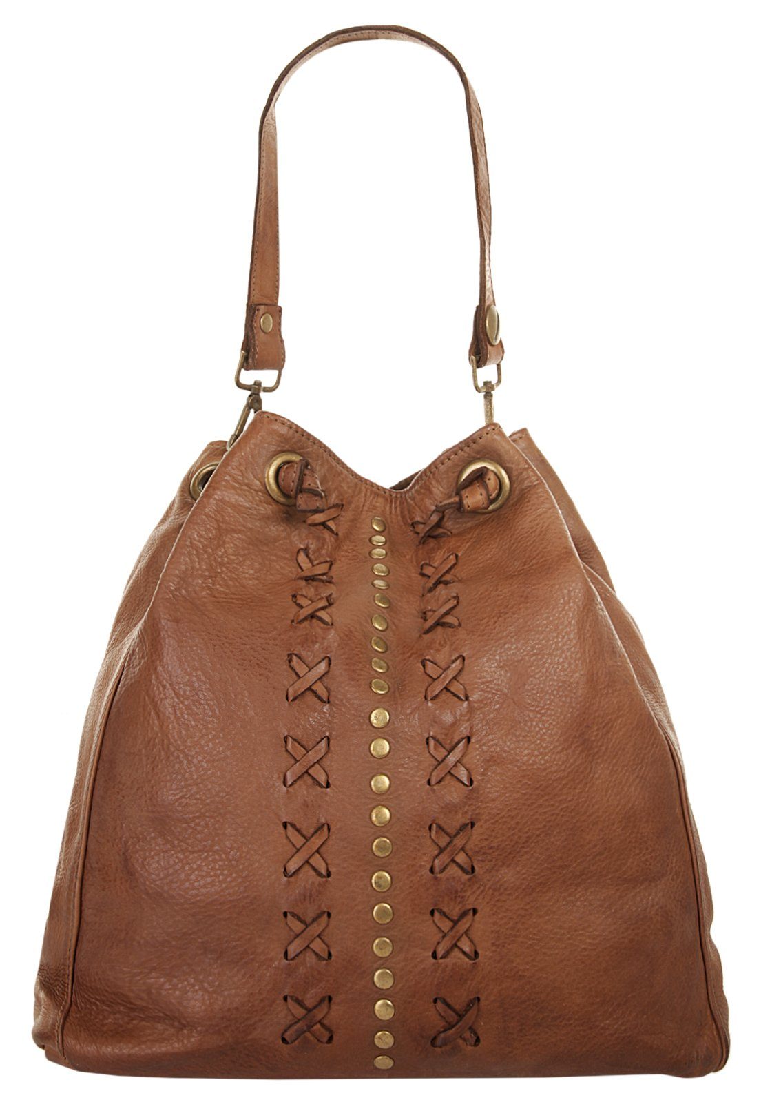 Samantha Look Cityrucksack, echt Leder, Made in Italy