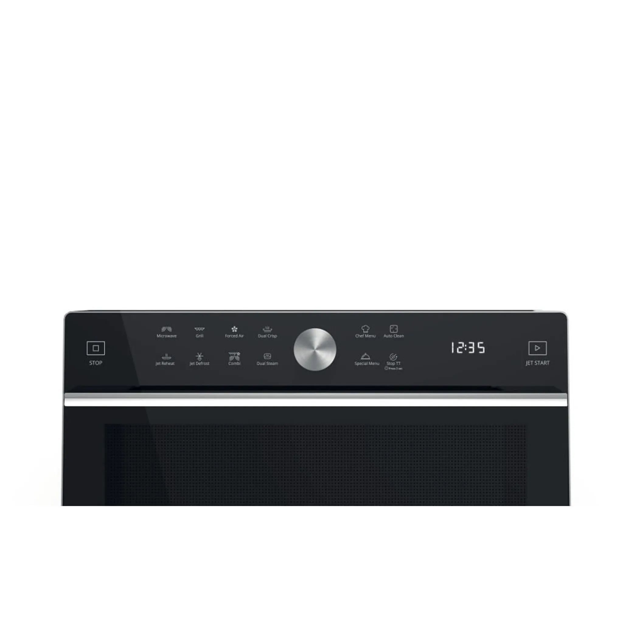 Whirlpool Backofen mit Mikrowelle Supreme Chef Supreme Chef MWSC 933 SB, 6TH SENSE Technologie, CrispFry, Jet Start, Jet Defrost, Dampffunktion