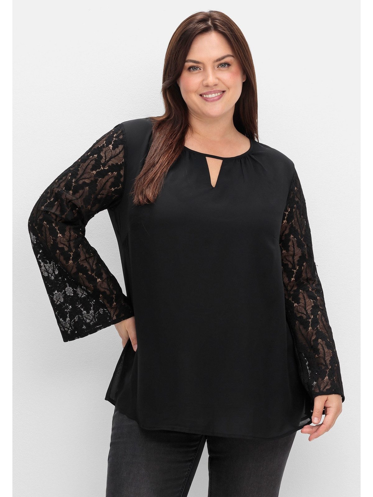 Sheego Tunika Große Größen im Lagenlook, günstig online kaufen