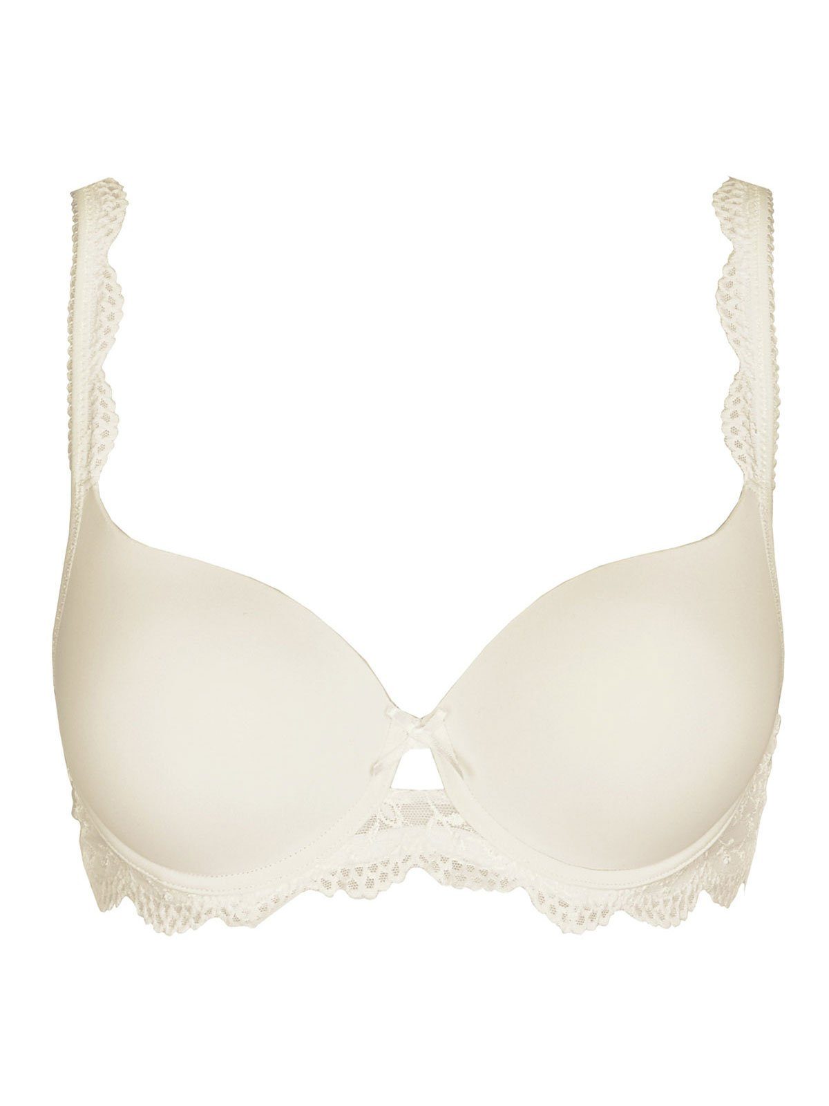 Nina Von C. Dirndl-BH Push Up Dirndl BH Silver Edition (Stück, 1-tlg) weiche Push Up-Schale, Rückensteg aus tüllverstärkter Stickereispitze
