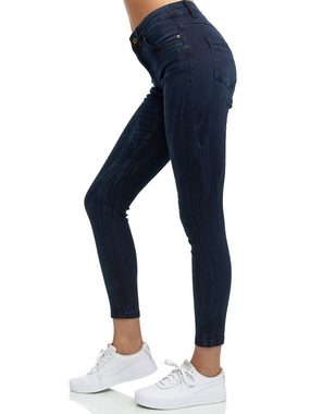 Tazzio High-waist-Jeans F100 Damen Skinny Fit Jeanshose