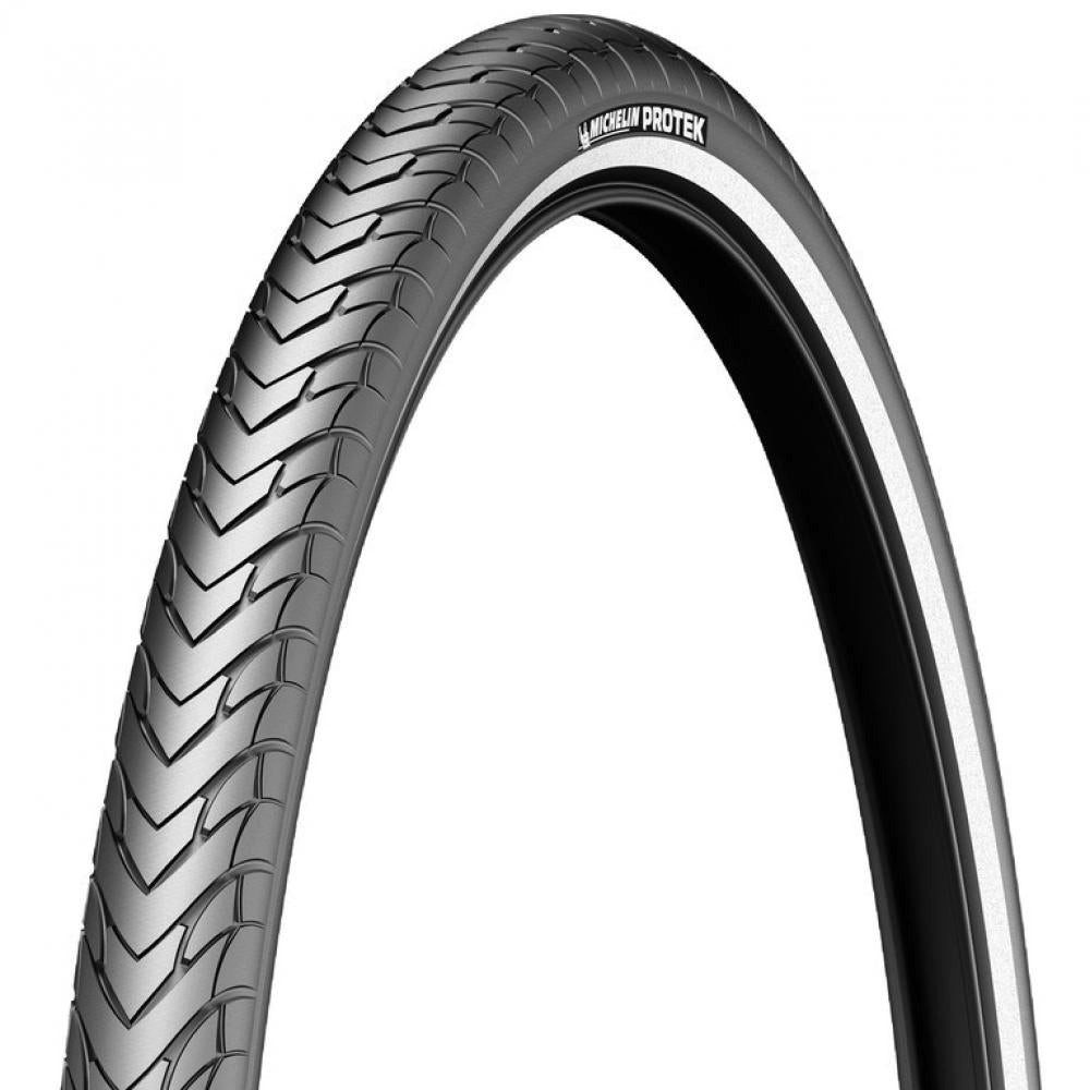 Michelin Fahrradreifen Michelin Reifen Protek Draht 28x1.60 Zoll 42-622 700x40C schwarz Refle