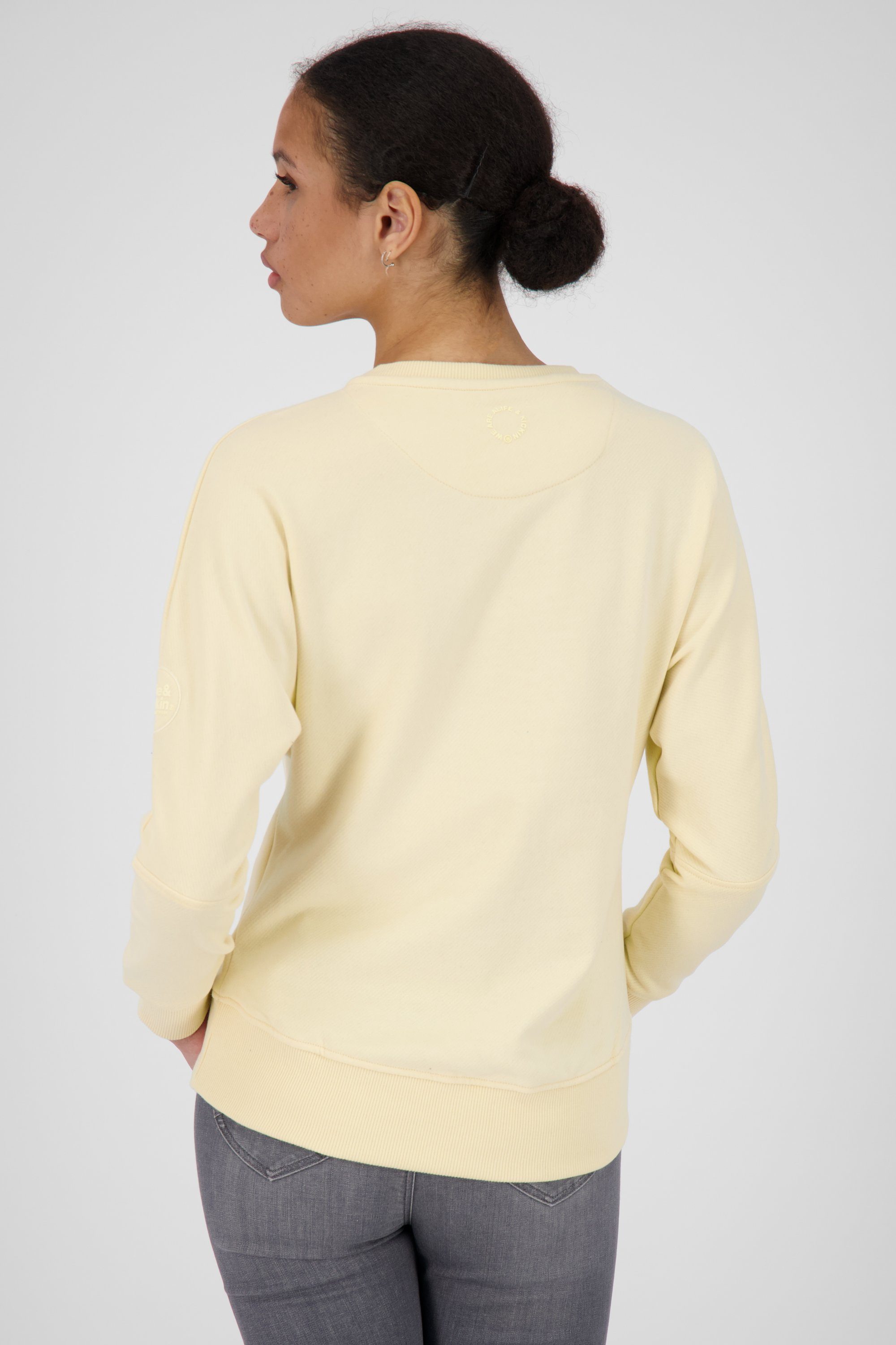 DalaAK Alife Damen Sweatshirt Crewneck & Kickin vanilla melange A