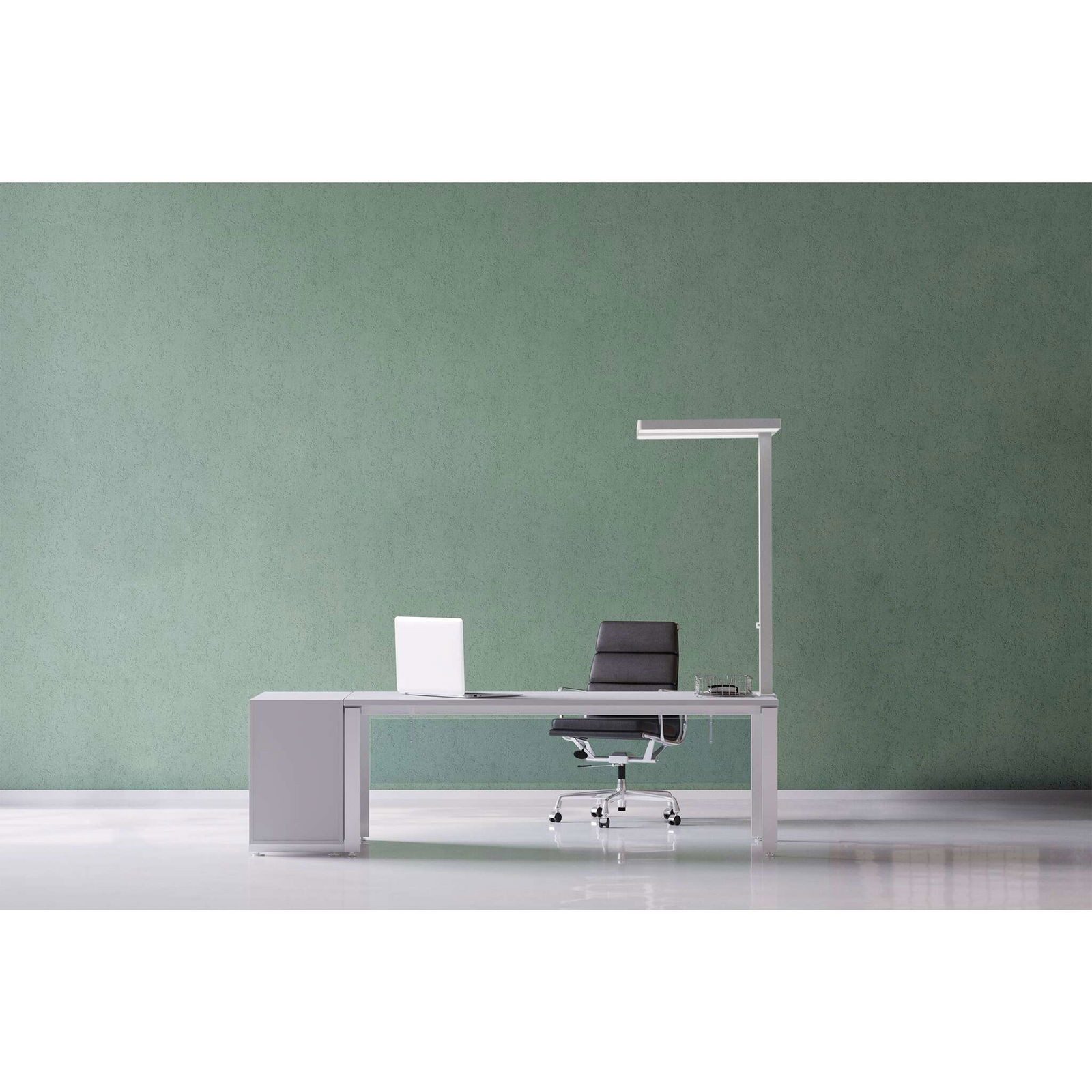 MAUL Stehlampe LED-Tischaufbau MAULjaval, dimmbar, LED wechselbar, Dimmbar