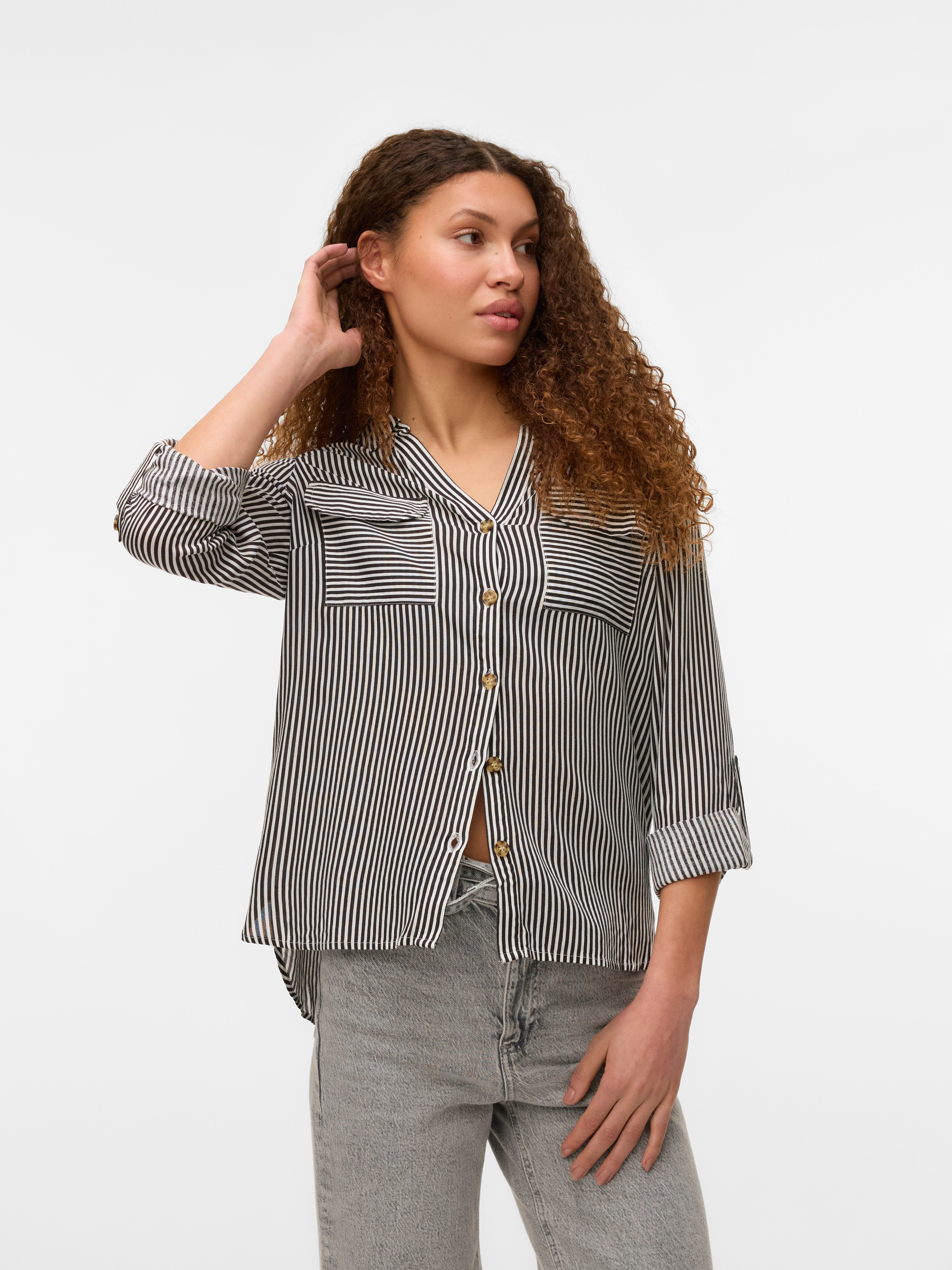 Hemdbluse VMBUMPY L/S SHIRT NEW WVN GA NOOS