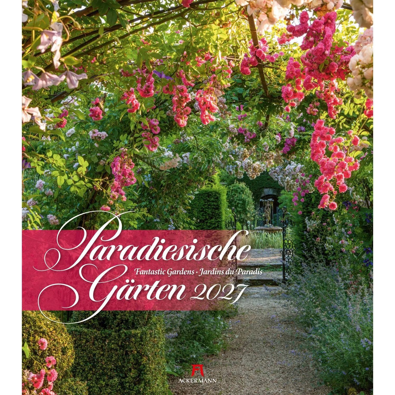 Ackermann Wandkalender Paradiesische Gärten Kalender 2027