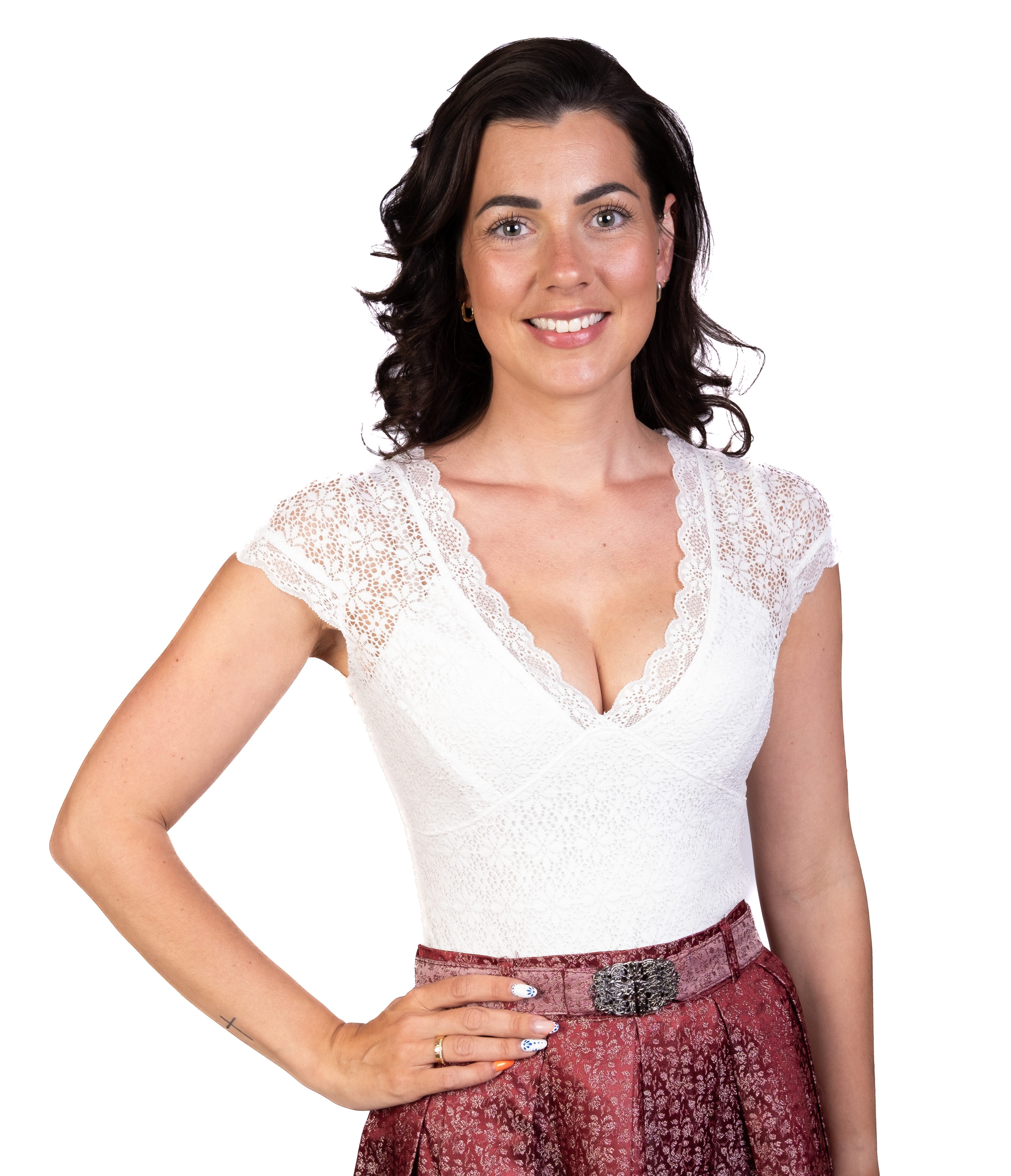 Trachtl Trachtenbluse Trachtl -Amanda Trachtenbody Spitzenbluse günstig online kaufen