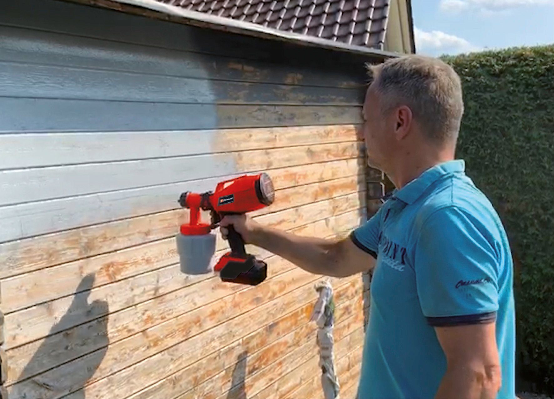 Einhell Farbsprühgerät TC-SY 18/60 Li-Solo, (8-tlg), Akku-Farbsprühsystem (Sprühpistole), ohne Akku – Bild 2 von 5