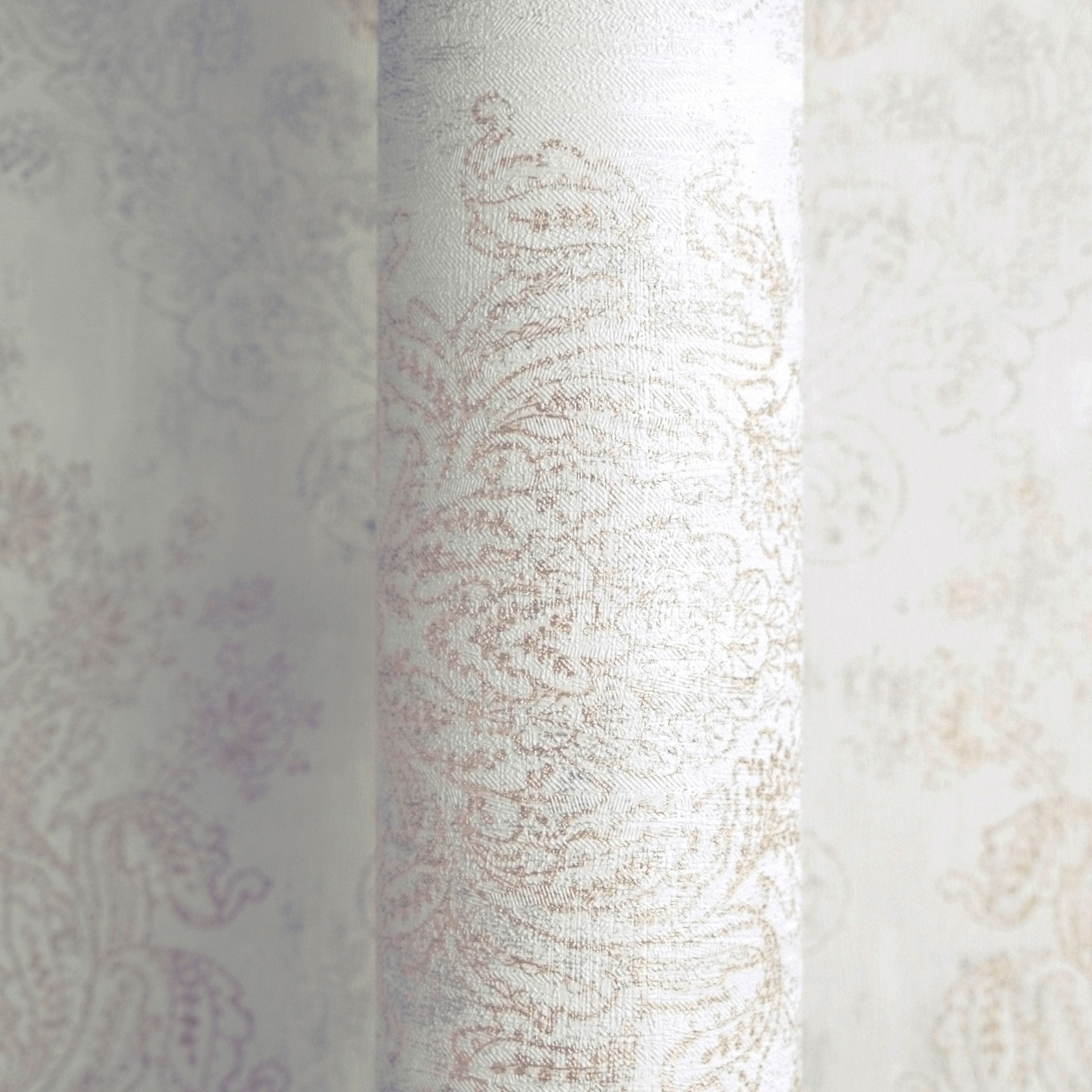 A.S. Création Vliestapete Trend Spectrum Baroque – Glänzendes Ornament Vliestapete, leicht strukturiert, Barock, ornamental, metallic, (1 St), Elegantes Barockornament mit glänzenden Metallic-Akzenten