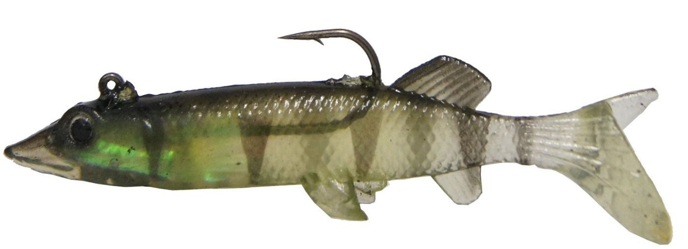 Kunstköder Behr Mini Gummifisch 6cm 4g - Gestreift