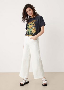 QS 7/8-Hose Jeans Catie / Slim Fit / High Rise / Straight Leg