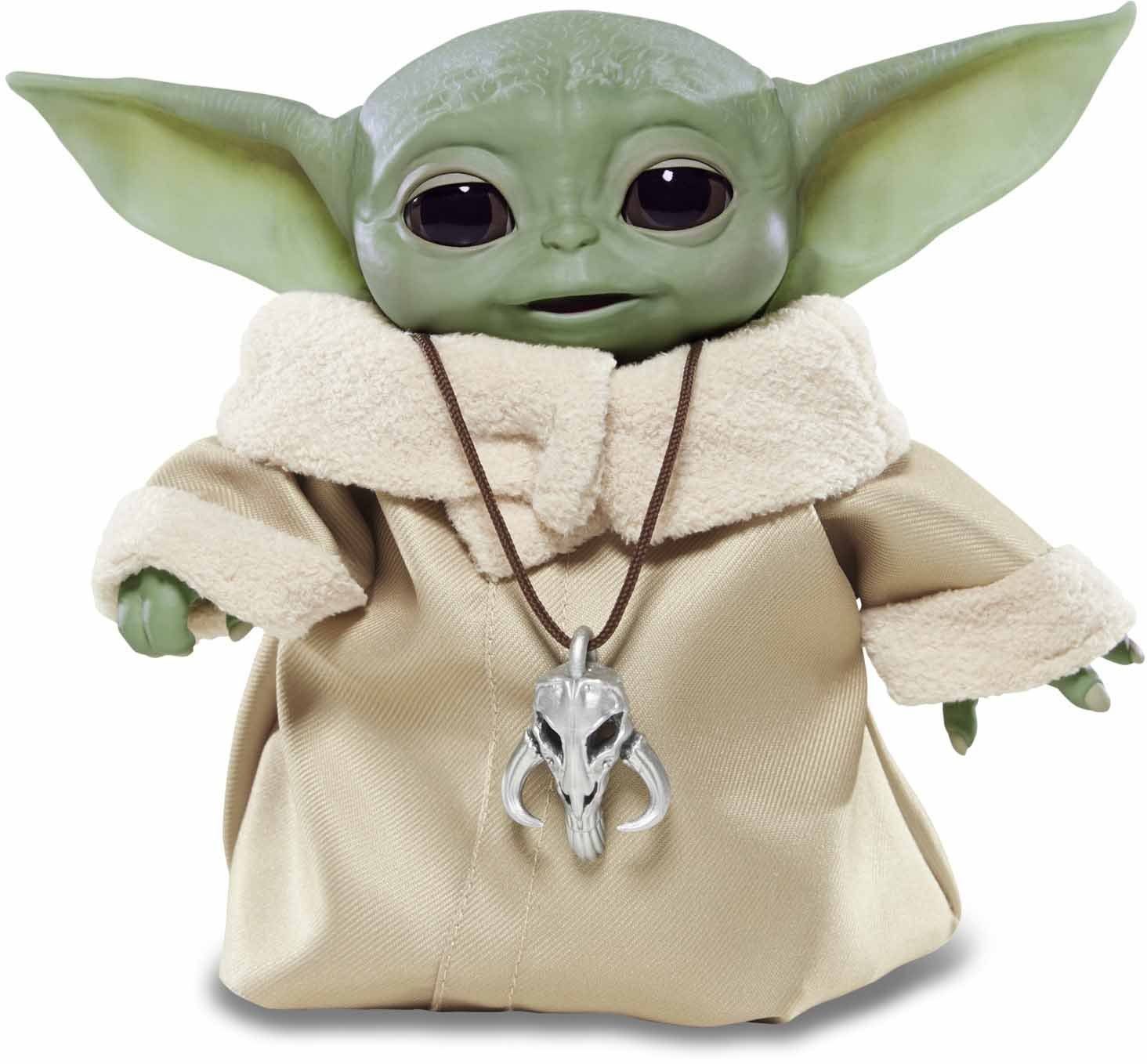 Hasbro Actionfigur Star Wars Baby Yoda Kind Figur - Animatronic Force Friend, (1-tlg)