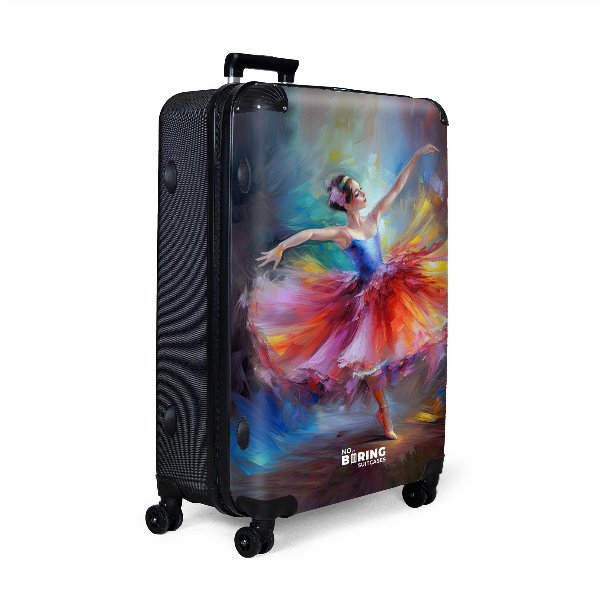 NoBoringSuitcases.com© Hartschalen-Trolley Malerei - Ölfarbe - günstig online kaufen