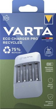 VARTA Eco Charger Pro Recycled Batterie-Ladegerät (2000 mA)
