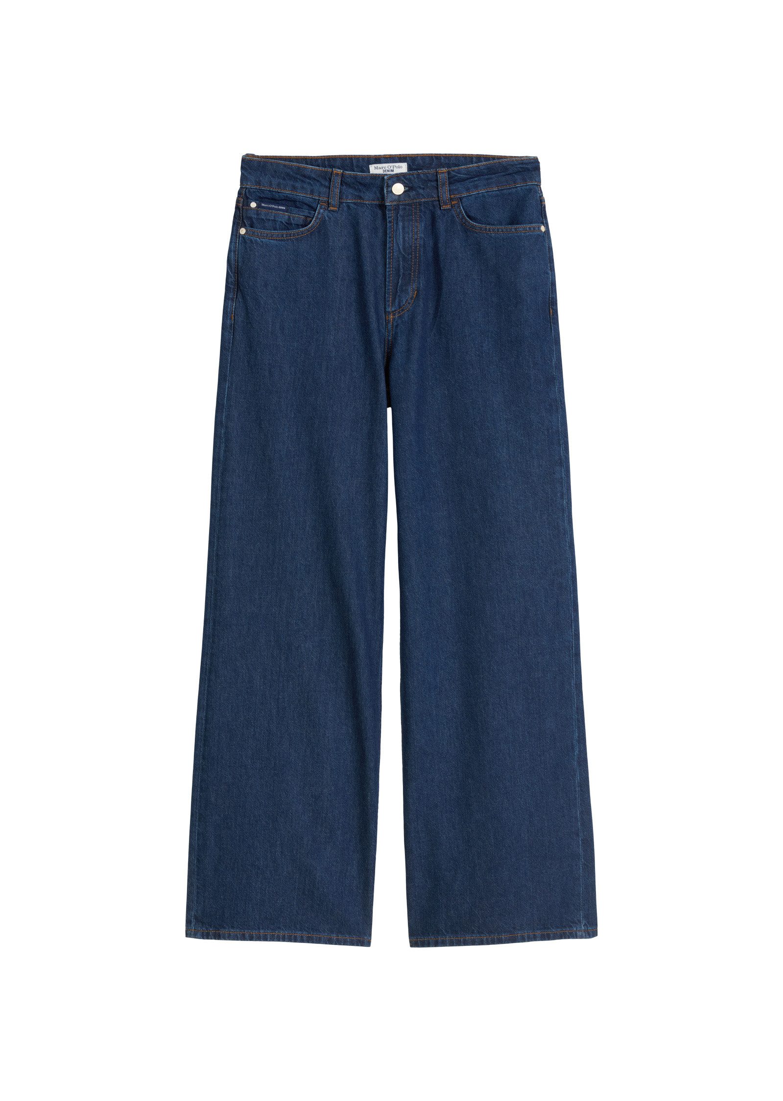 Marc O'Polo DENIM Weite Jeans aus Rigid Denim ohne Elasthan