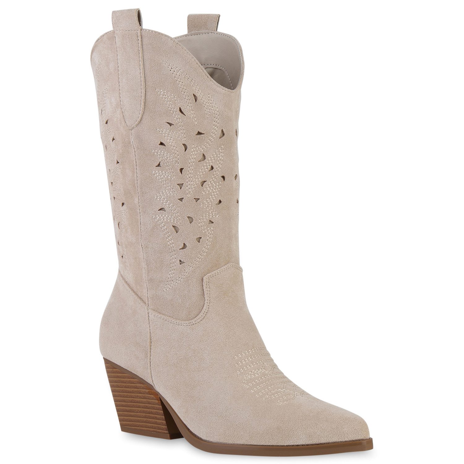 VAN HILL 840054 Cowboystiefel Bequeme Schuhe günstig online kaufen