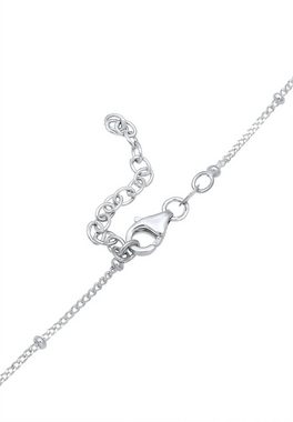 Elli Collier Choker Kugelkette Kreuz Glaube 925 Silber