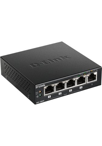 D-LINK Switch &raquo;DGS-1005P 5-Port Desktop...