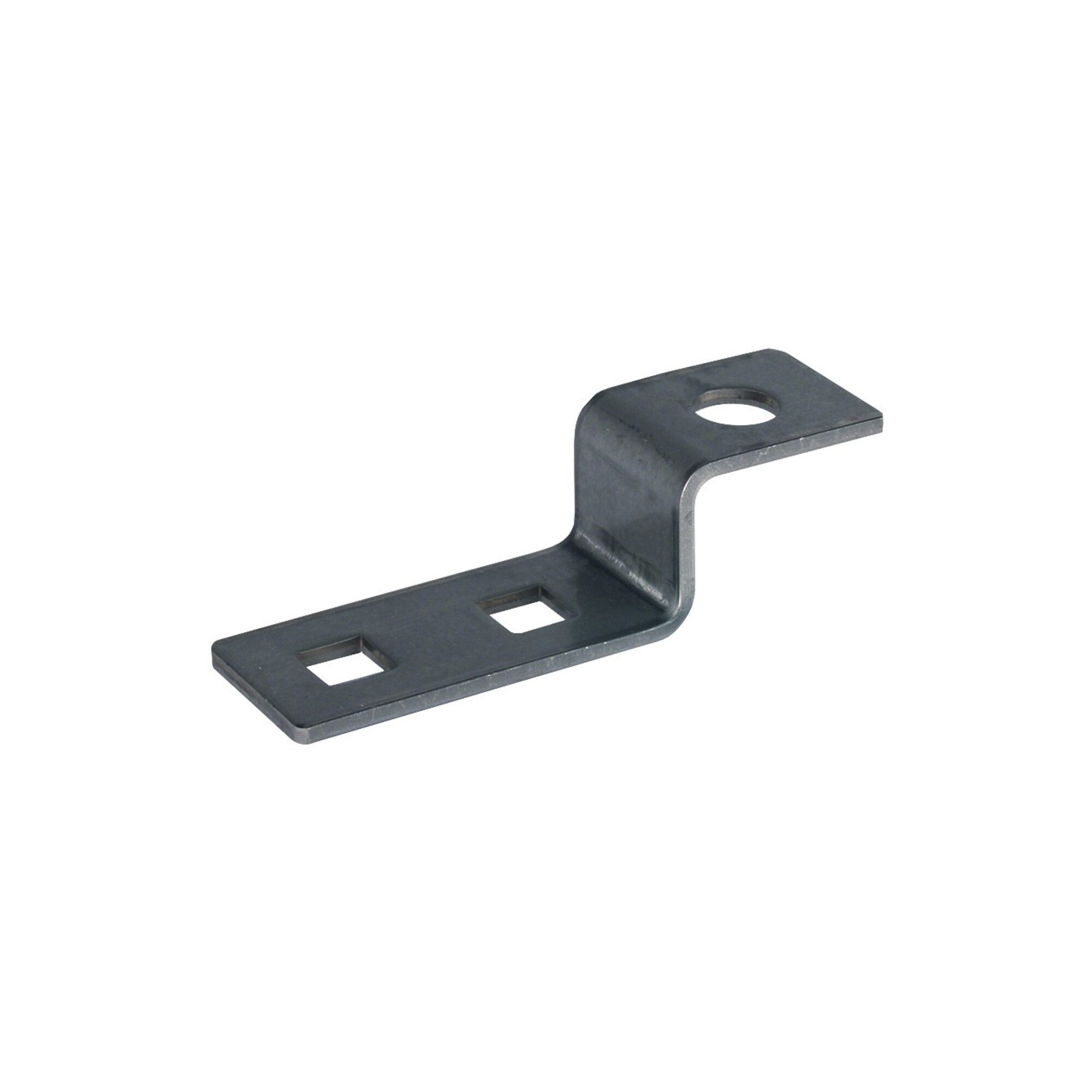 DEHN Gewindenippel DEHN Endstück Z-Form Niro D11 u.1Rundloch D13 ES ZF2X11.111XB13V2A