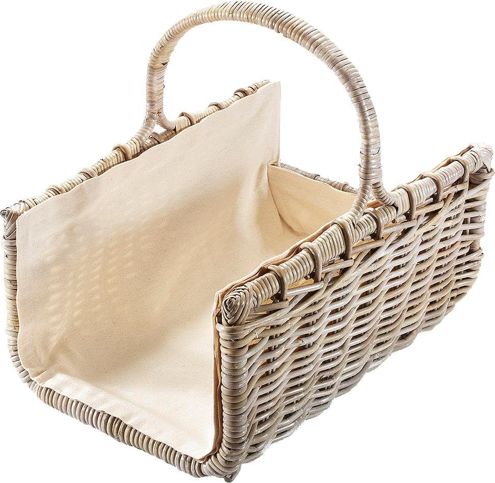 Home affaire Aufbewahrungskorb, aus Rattan online kaufen | OTTO