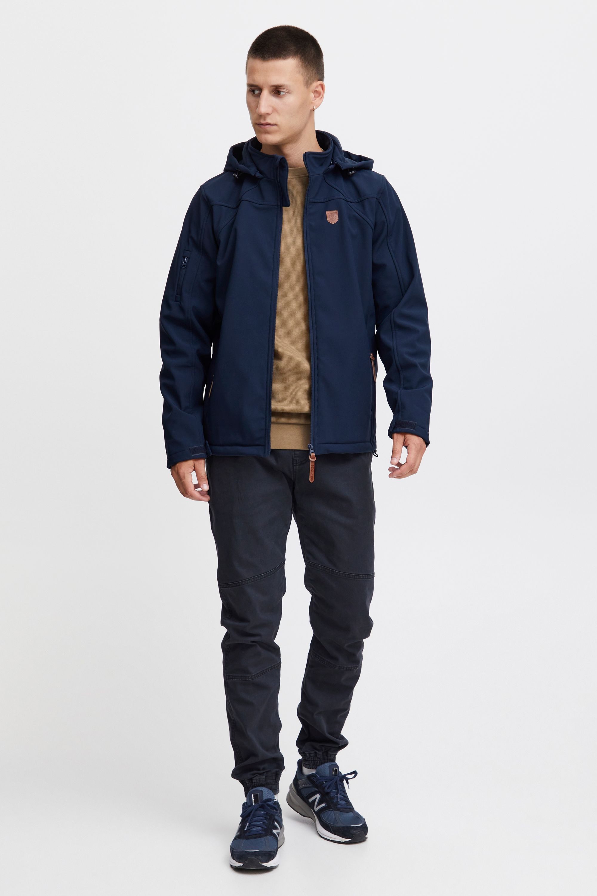 Indicode Softshelljacke IDJonas Übergangsjacke mit abnehmbarer günstig online kaufen