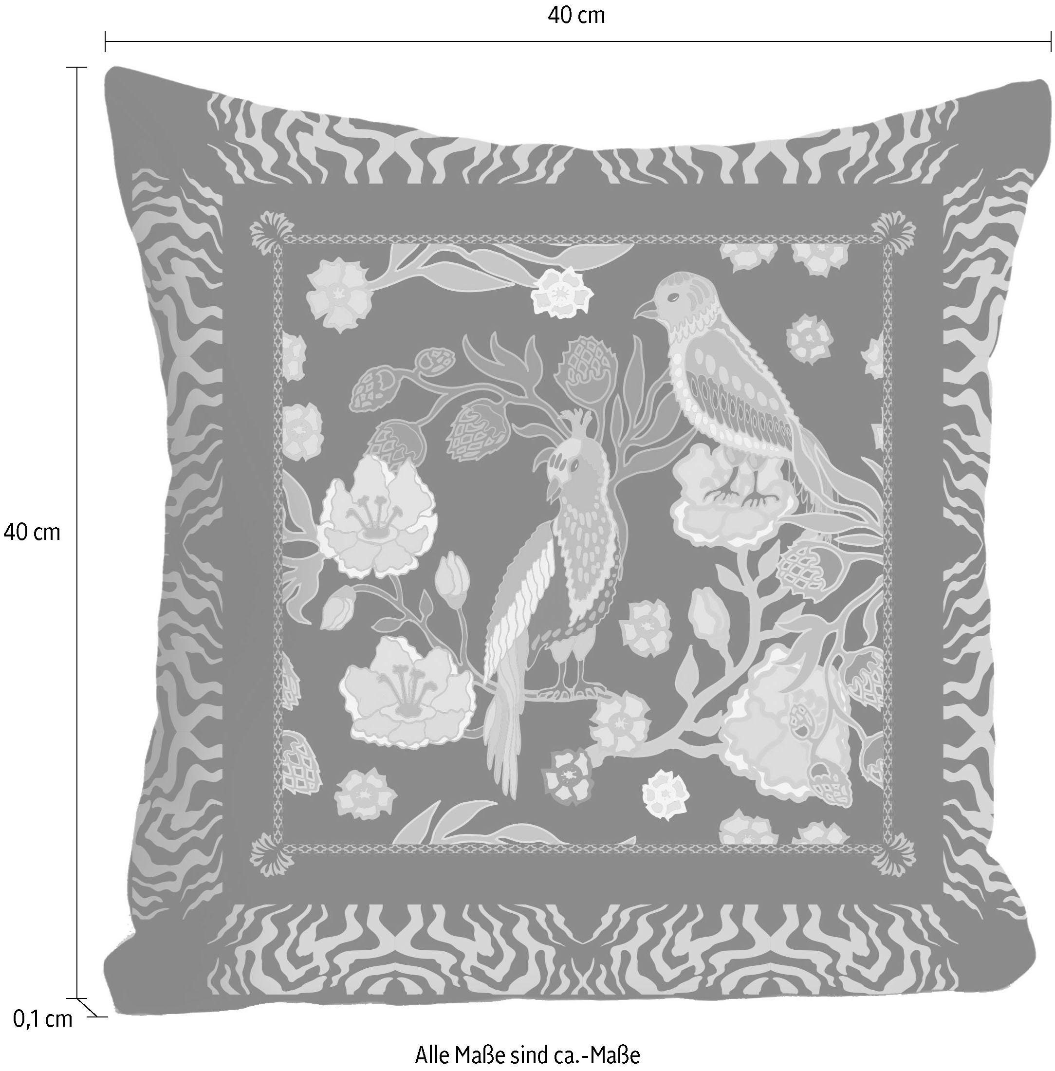 Kissenhülle »Vögel«, queence (1 Stück)-kaufen