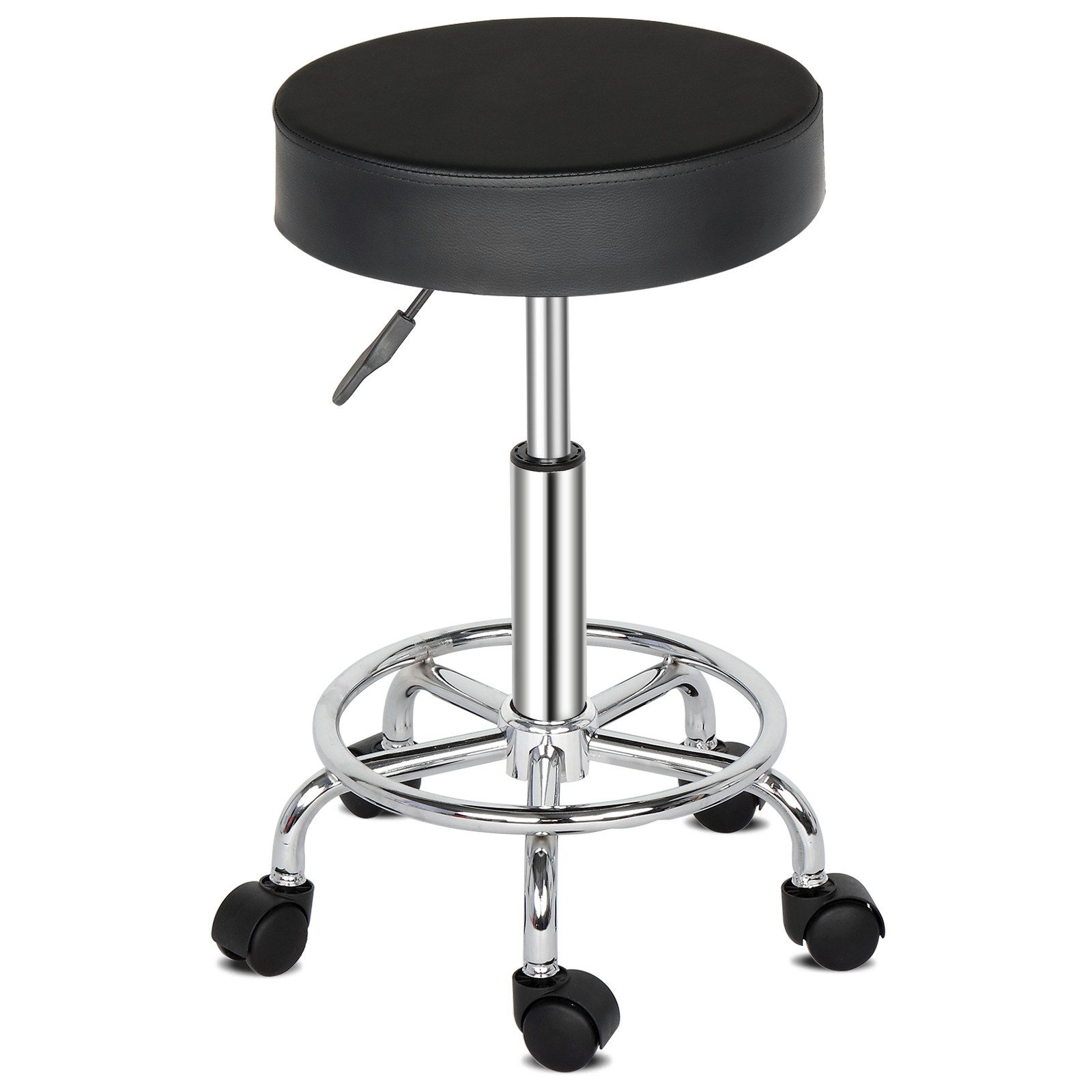FUROKOY Hocker Runder Drehhocker, Rollhocker aus günstig online kaufen