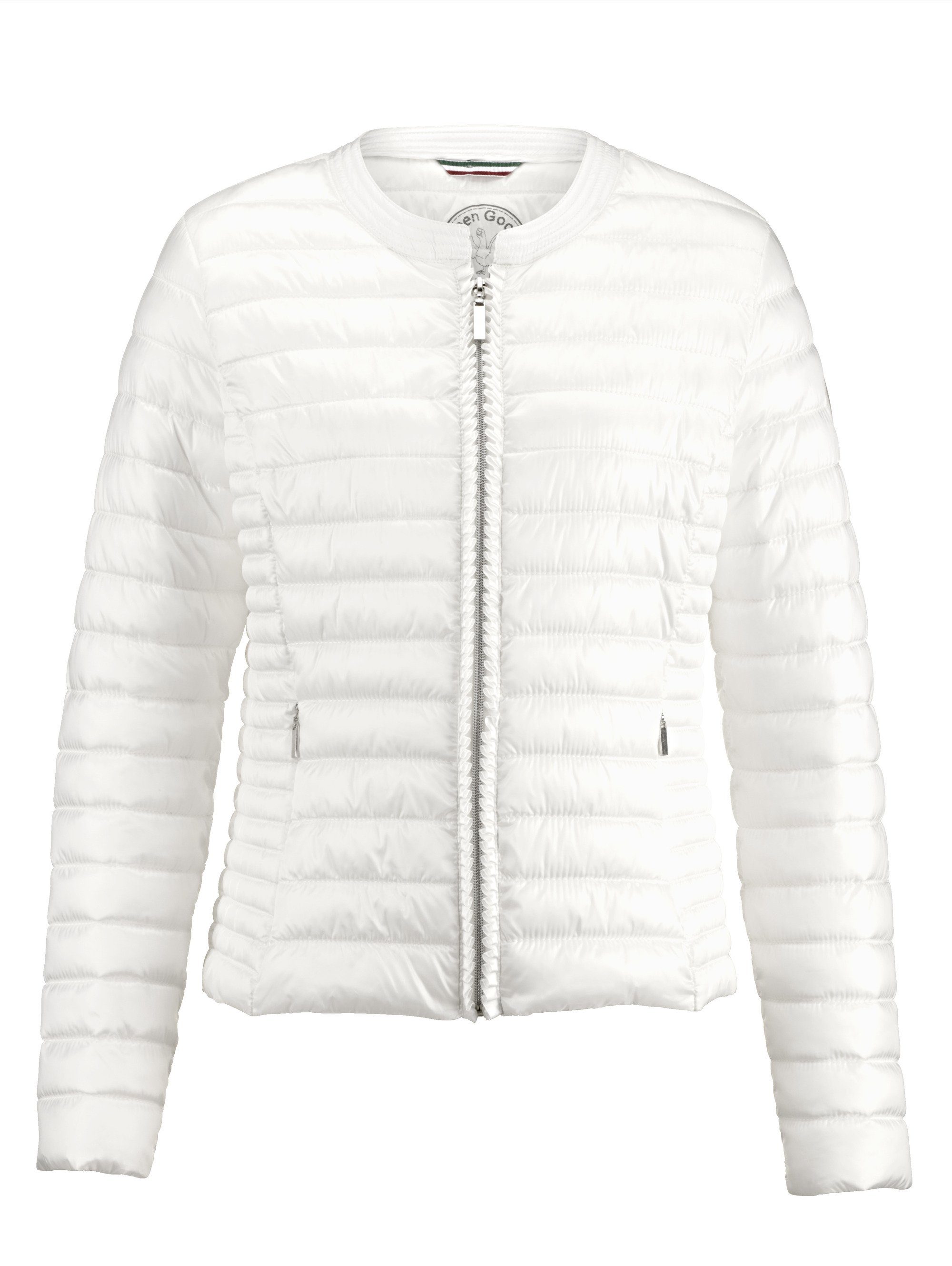 Mit Dekorativer Jacke Moda Alba Fältchenblende 2WEH9IDY