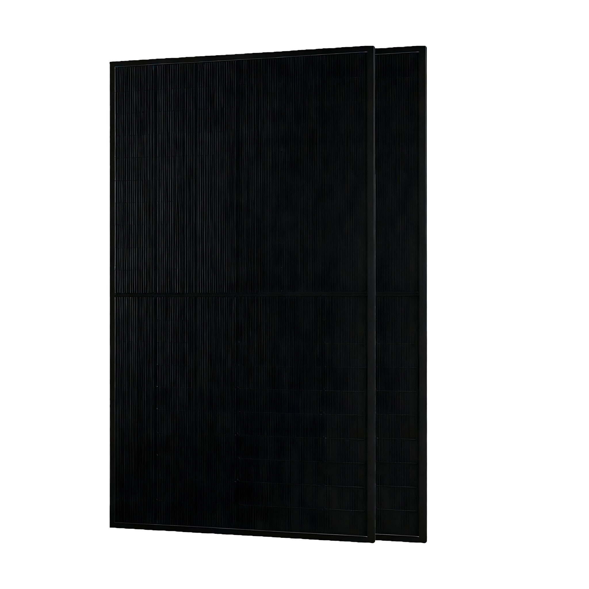 JA SOLAR Solarmodul Solarmodul 500W N-Type Bifazia Glas-Glas, 22.6% Efficiency full black, 500 W, Monokristallin, (2-St., 1/2/4/6/12/24/36 Pcs JA Solar 500W solarmodul), IP68