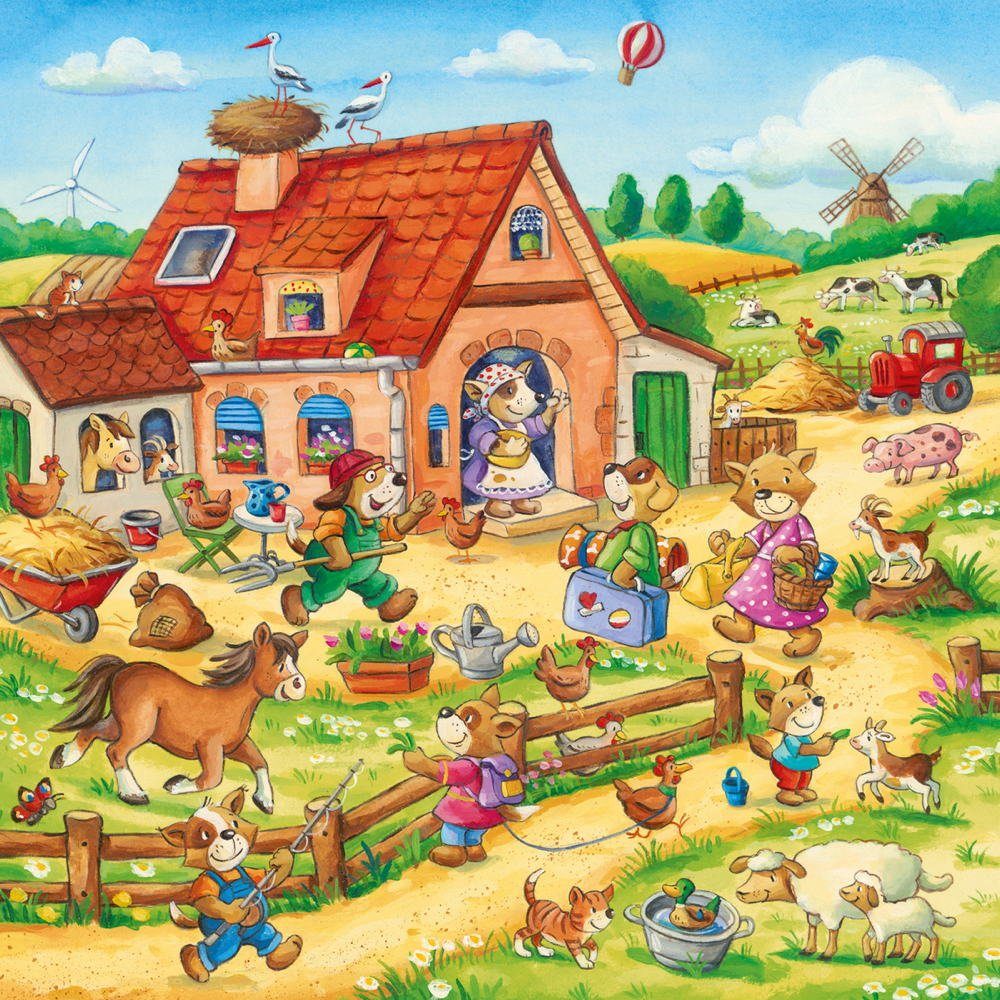 Ravensburger Ferien Teile Puzzleteile Puzzle Land Kinder Ravensburger dem x 05249, auf Puzzle 49 49 3