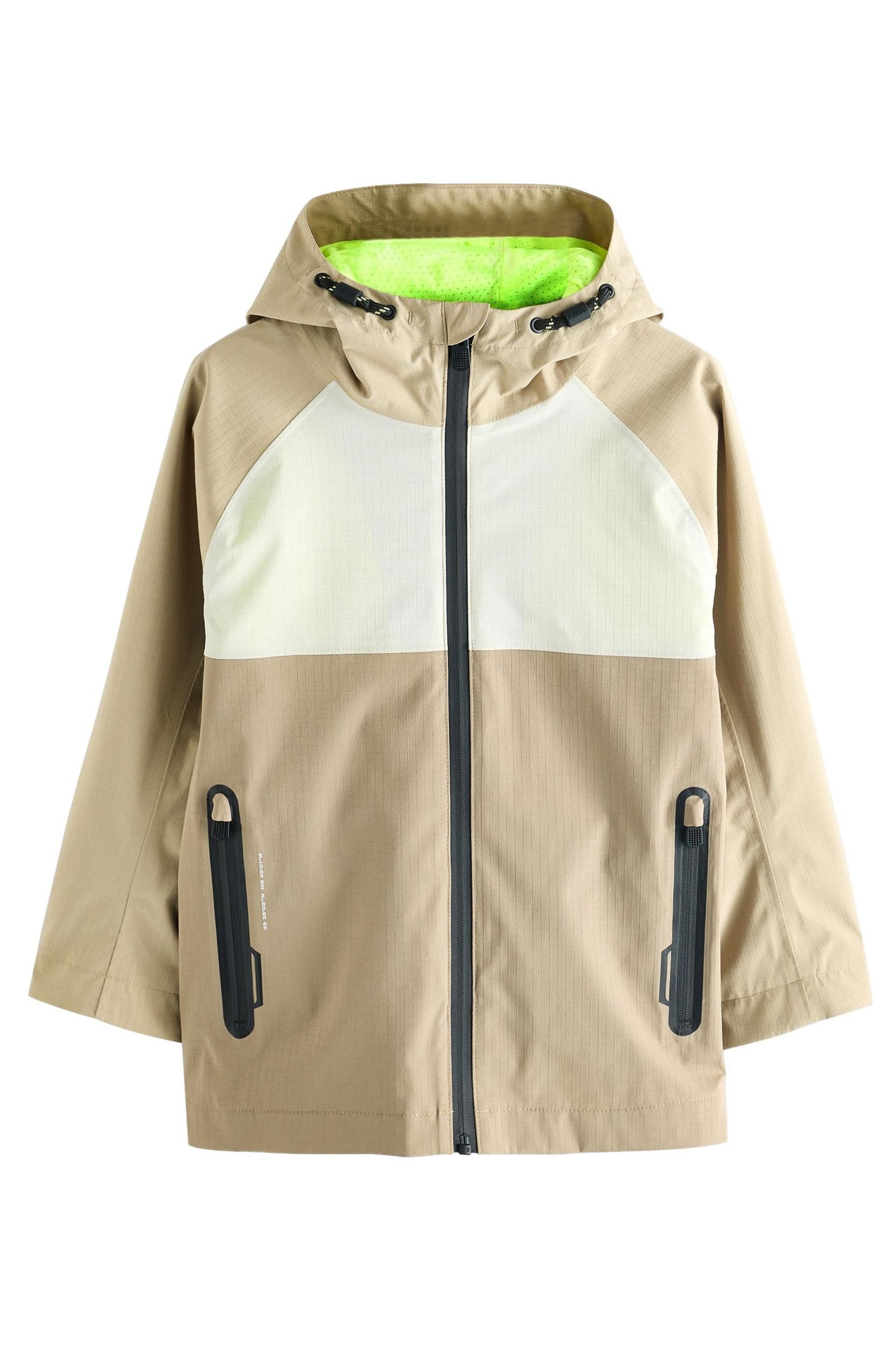 Next Anorak Wasserdichter Anorak mit Innenfutter Mesh-Kapuze (1-St)