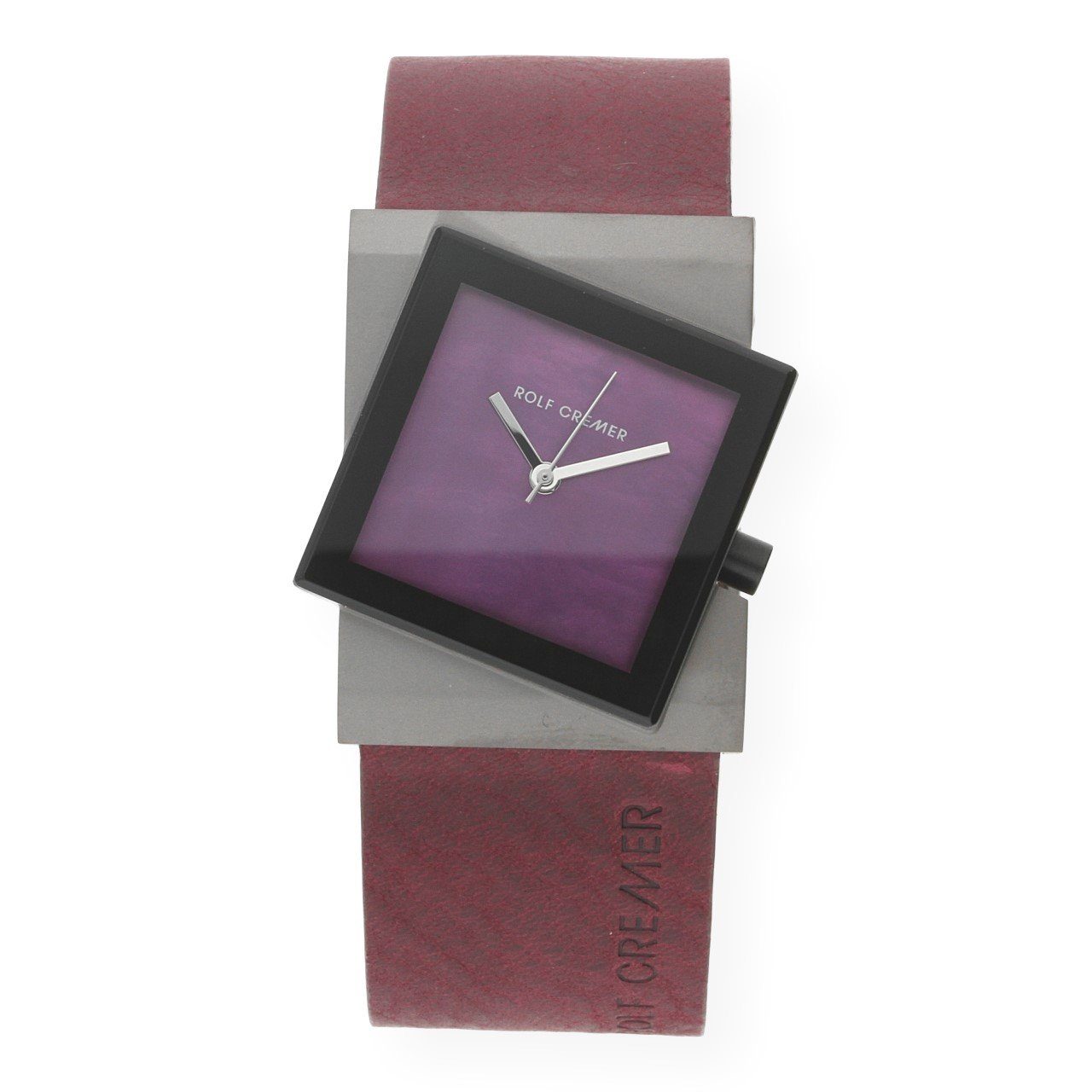 Rolf Cremer Quarzuhr Rolf Cremer Quarz Titan Armbanduhr 503413 Big Turn Lederband, (1-tlg)