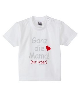 Trigema T-Shirt TRIGEMA T-Shirt Mamas Liebling (1-tlg)
