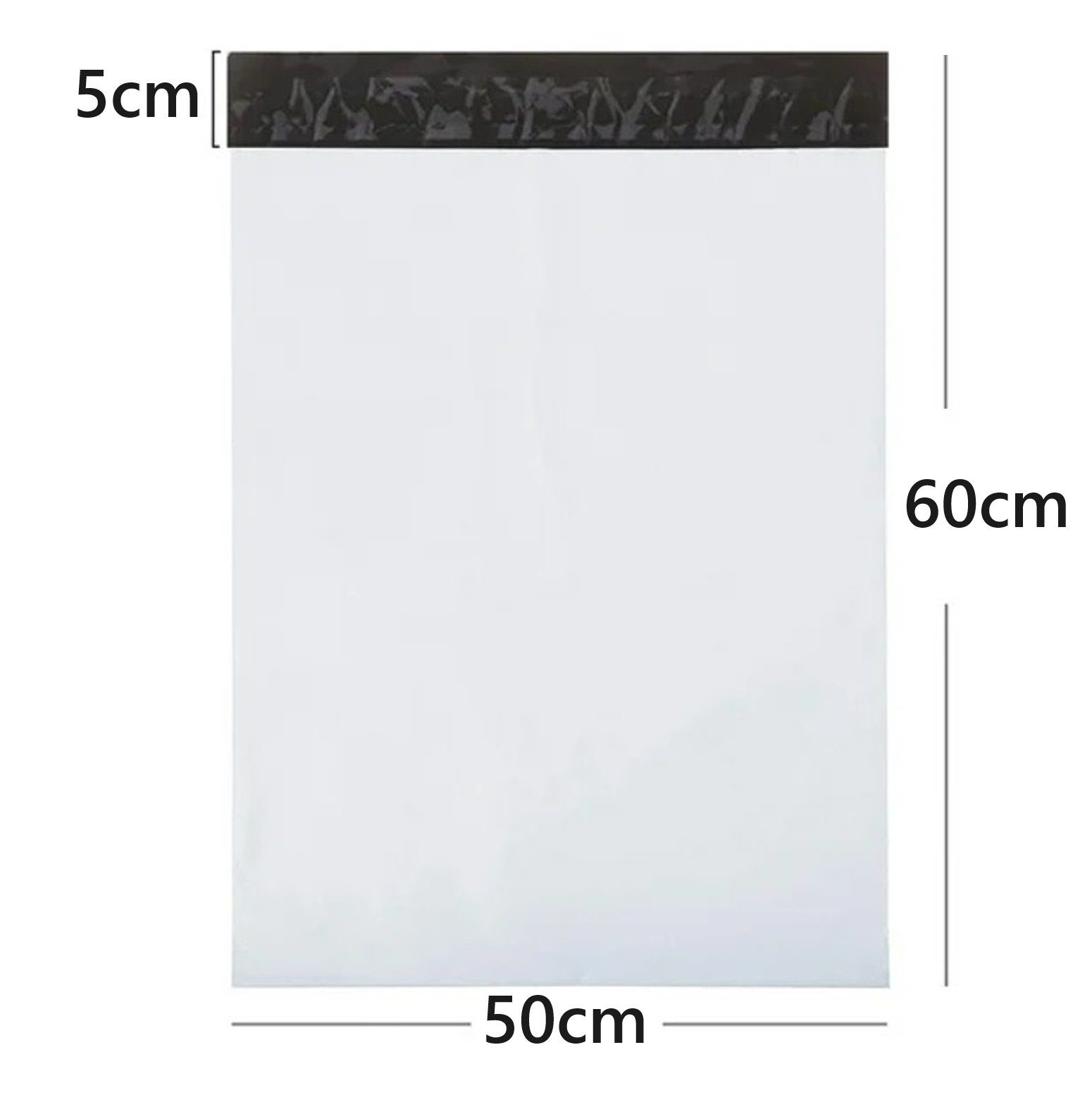 BAYLI Sonnenbrille 450 Stück Folienversandtaschen selbstklebend, 500 x 600 mm Versandbeu