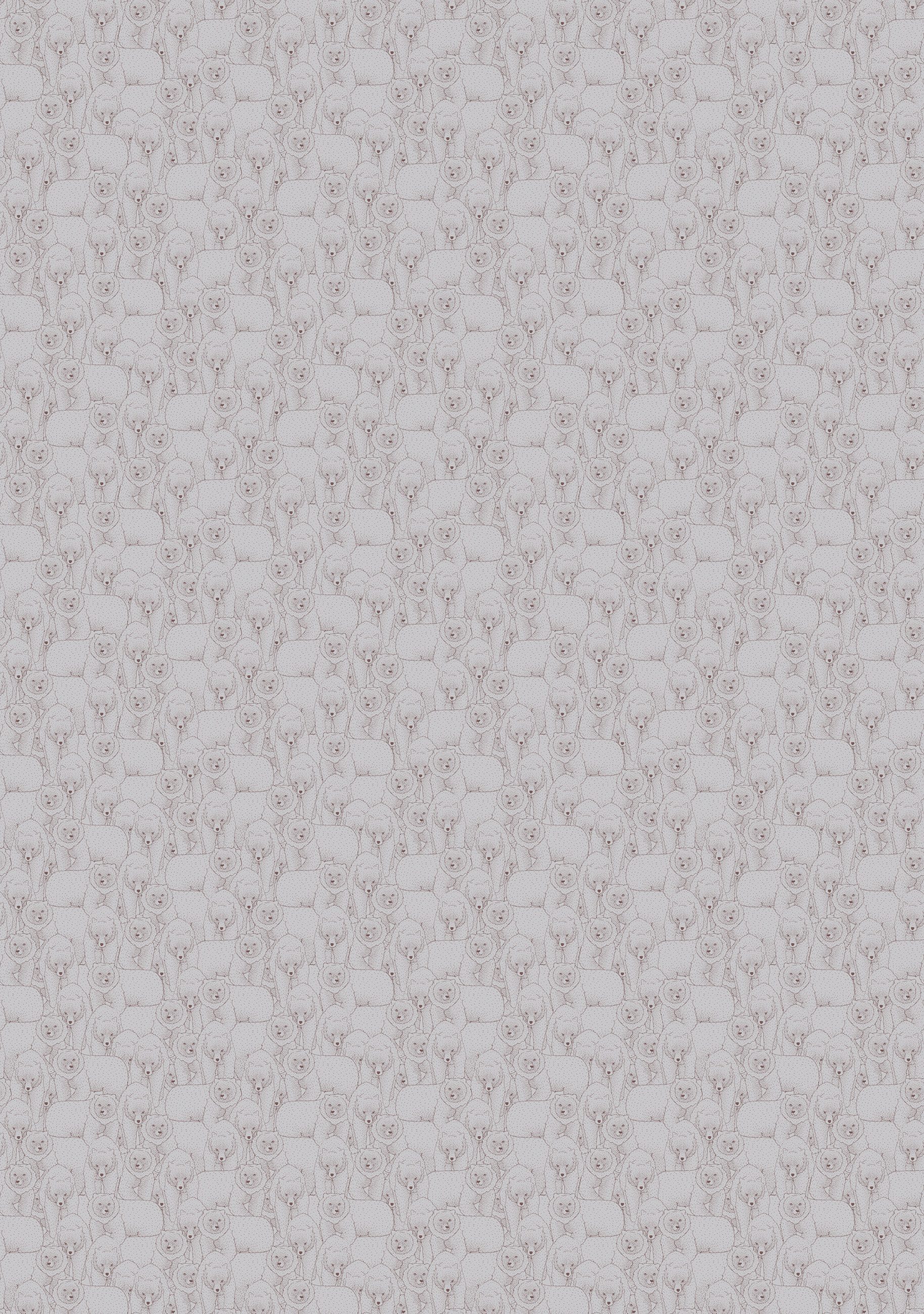 Fototapete Ours in Braun, Roomblush - RB311