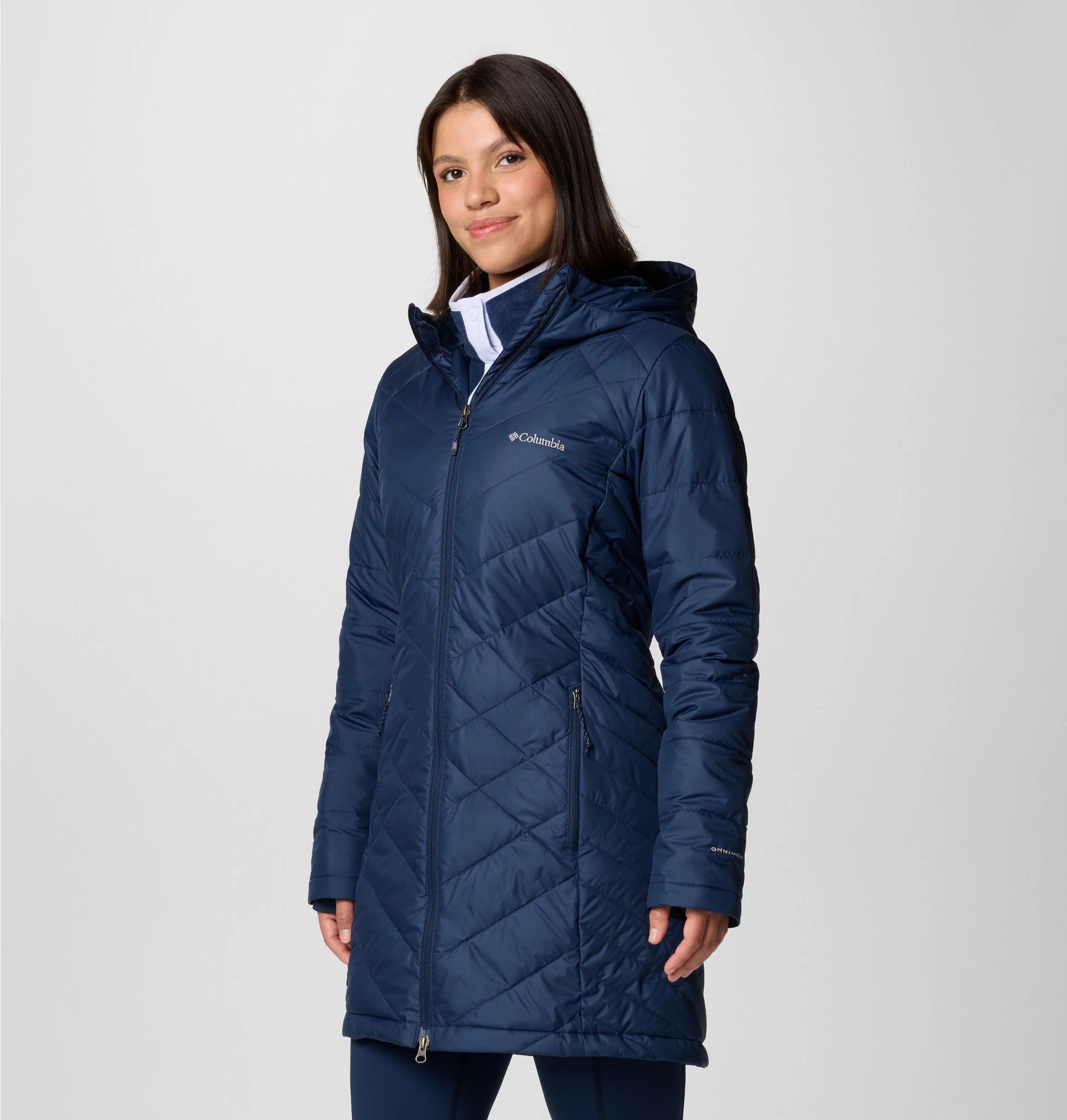 Columbia Steppmantel HEAVENLY LONG HOODED JACKET (1-tlg) günstig online kaufen