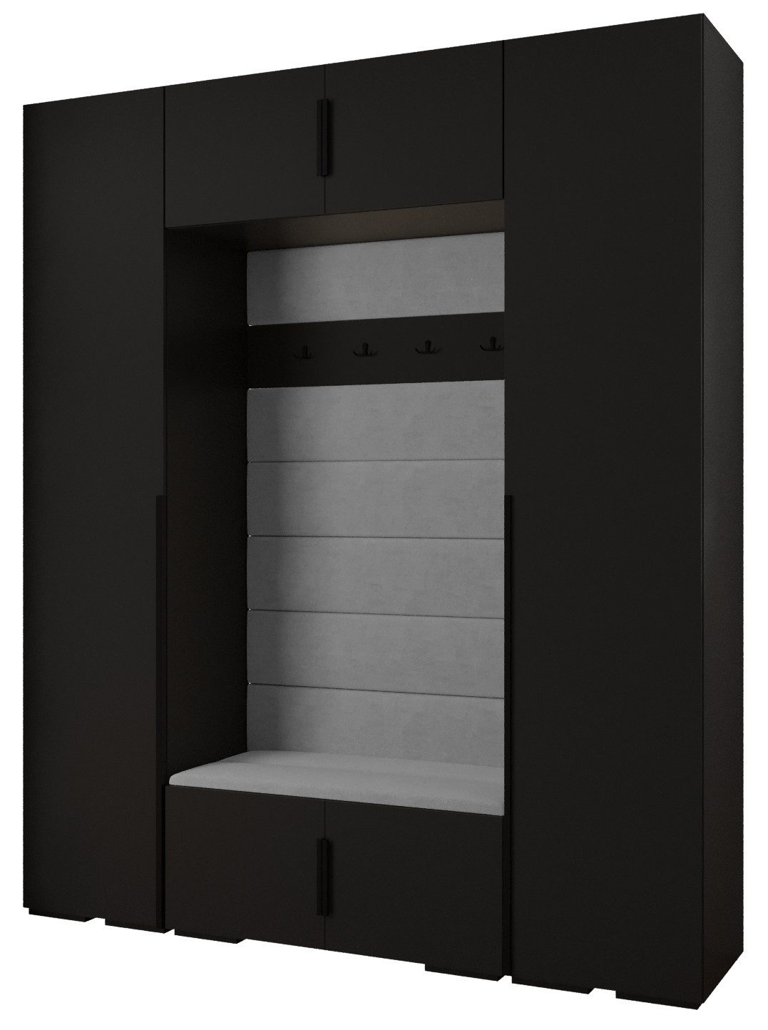 ABIKS MÖBEL Kompaktgarderobe INOVA 1 SATZ günstig online kaufen