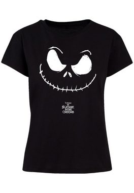 F4NT4STIC T-Shirt Disney Nightmare Before Christmas Jack Face Premium Qualität