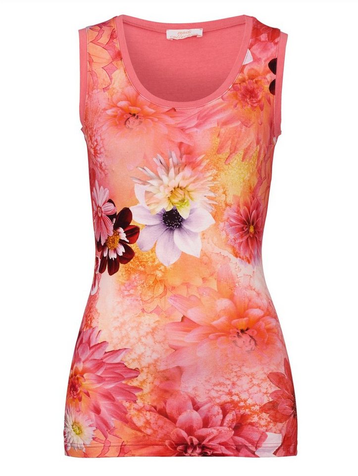 Alba Moda Strandtop im sommerlichen Blütendessin Alba Moda Strandtop im sommerlichen Blütendessin