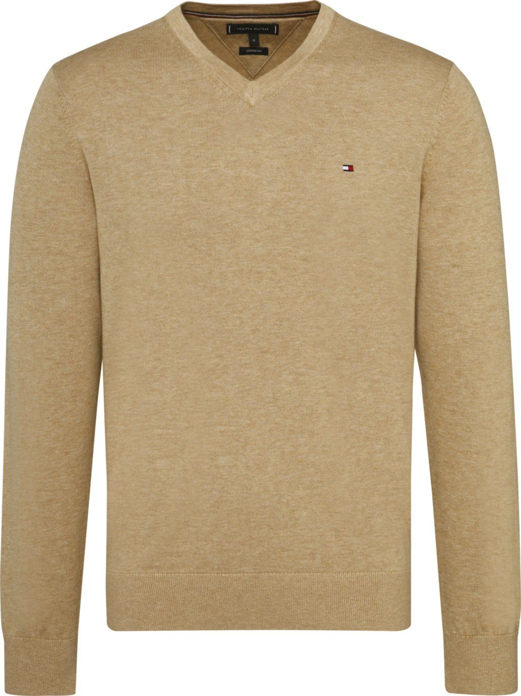 Tommy Hilfiger Pullover »COTTON SILK V NECK« OTTO
