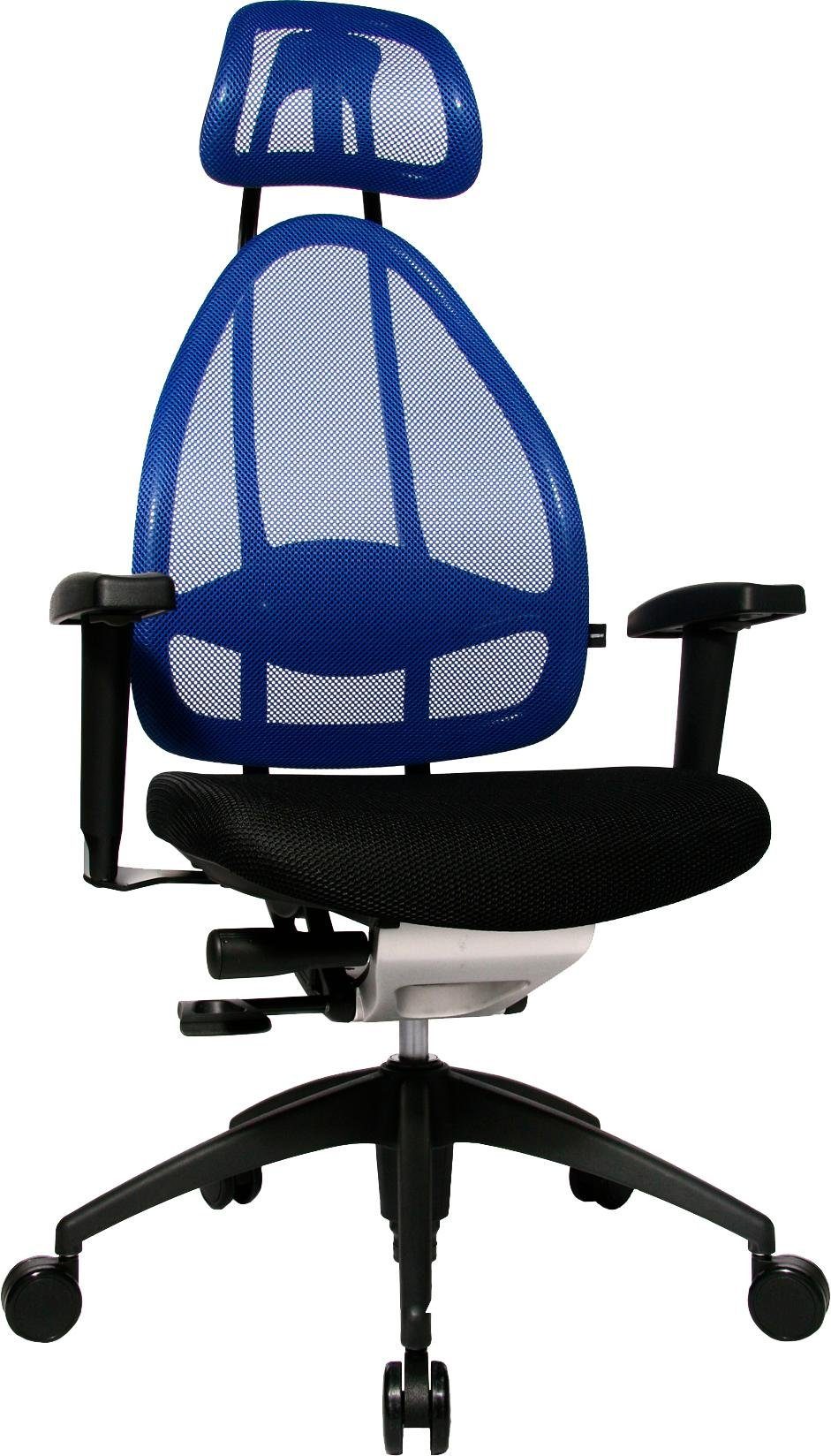 TOPSTAR Schreibtischstuhl »Open Art 2010«, mit Armlehnen und 3D-  Rückenlehne und Kopfstütze