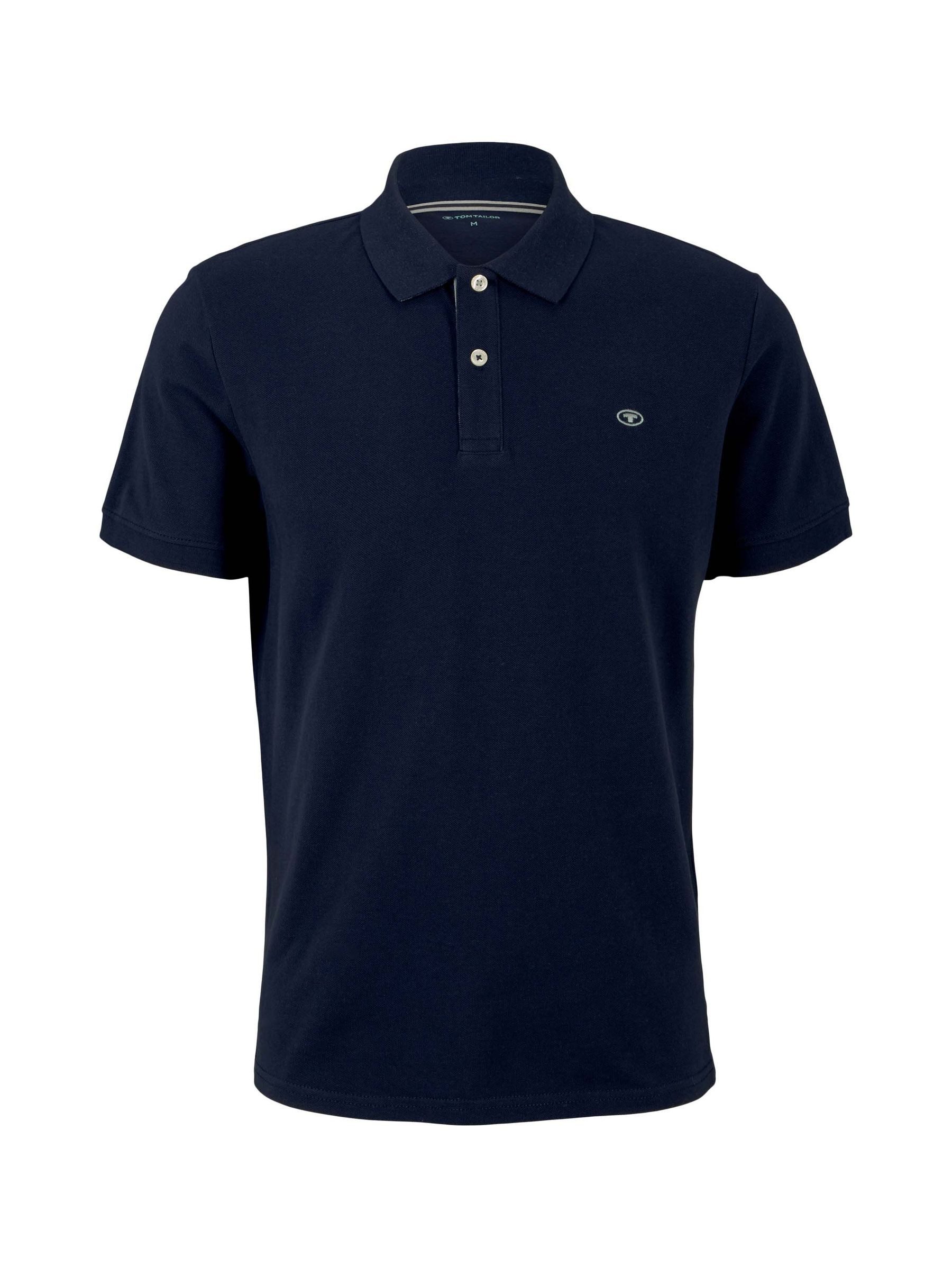 Tom Tailor Herren Poloshirt BASIC CONTRAST günstig online kaufen