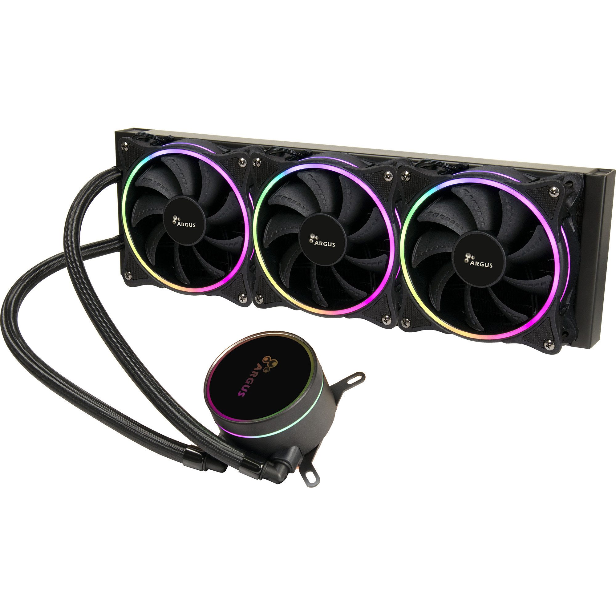 CPU Kühler Inter-Tech Argus Iceman LC-360 RGB RGB