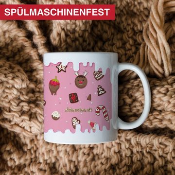 Giftandprint Becher Giftandprint Lebkuchen Weihnachtsdeko Weihnachten, Deko, Kaffeetassen, beidseitig, inkl. Geschenkbox, Spülmaschinen- und mikrowellengeeignet