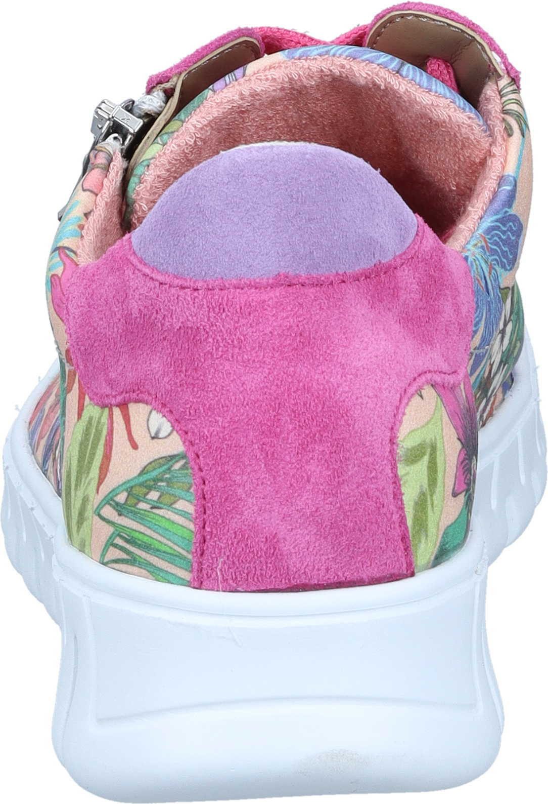 Waldläufer Schnürer Schnürschuh aus Velours/Leder